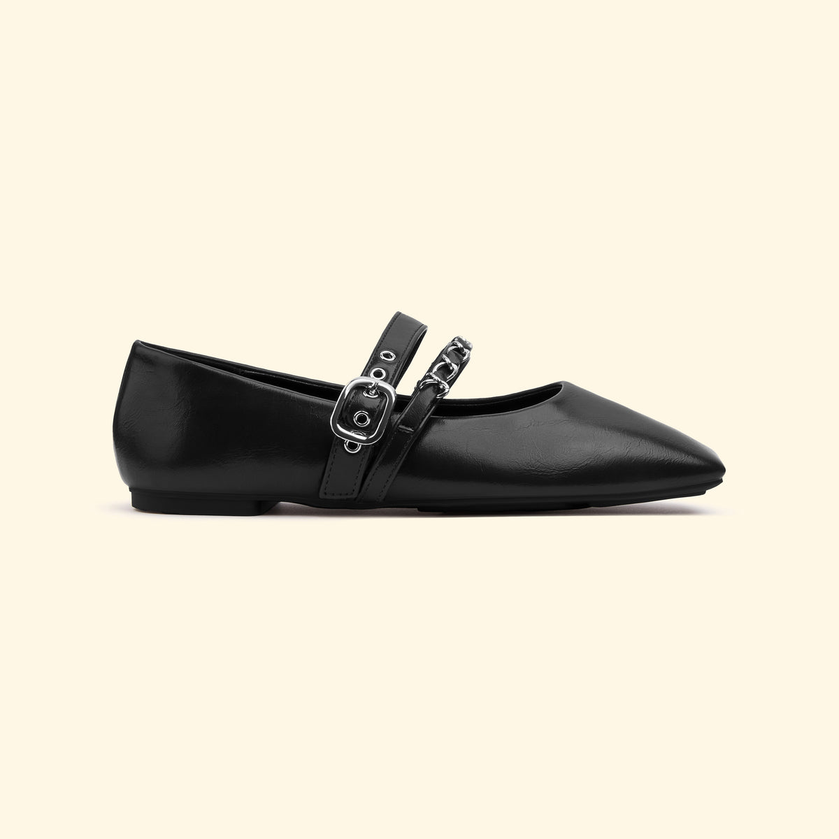 Aurelia Chain Flat- Black