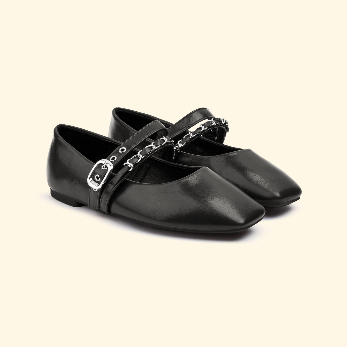 Aurelia Chain Flat- Black