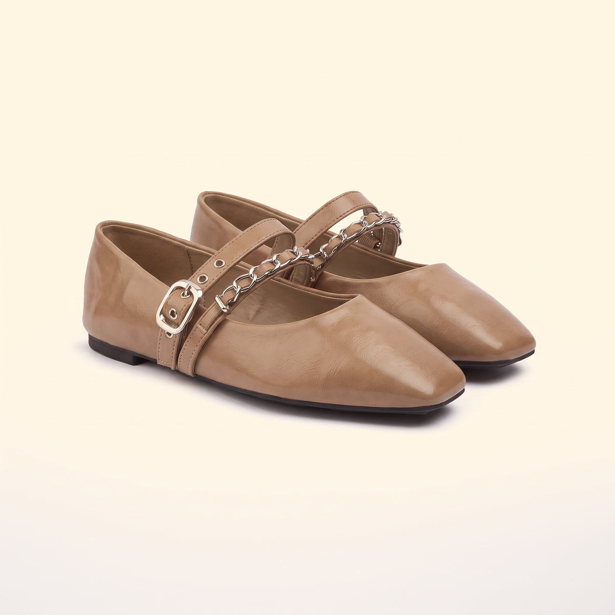 Aurelia Chain Flat - Beige