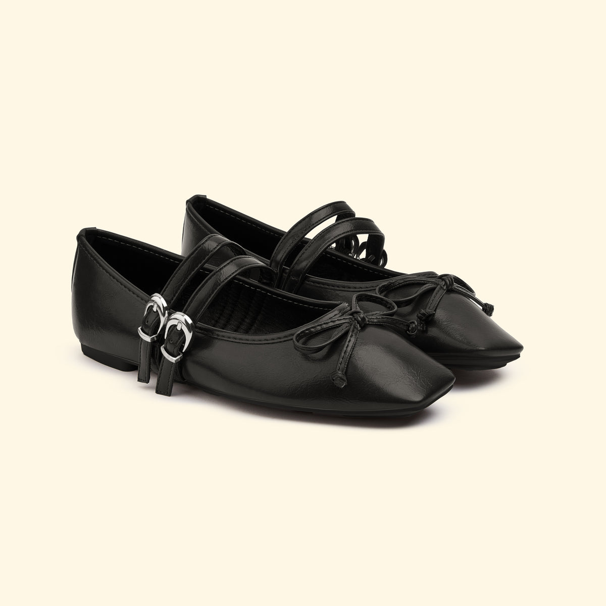 Belgravia Double Strap - Black