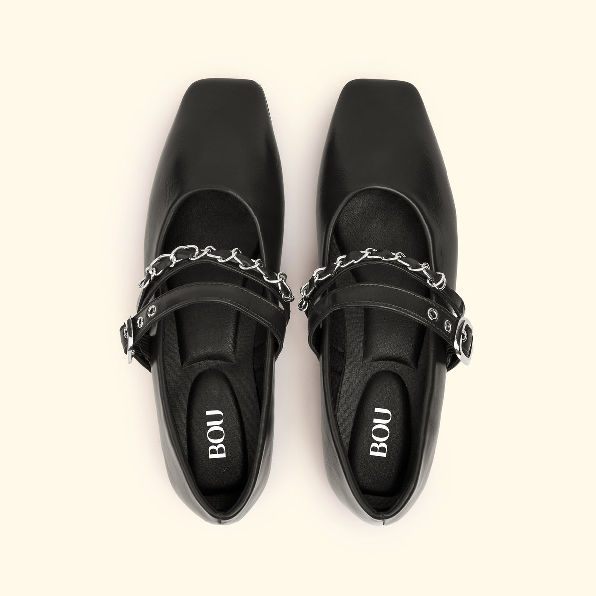 Aurelia Chain Flat- Black