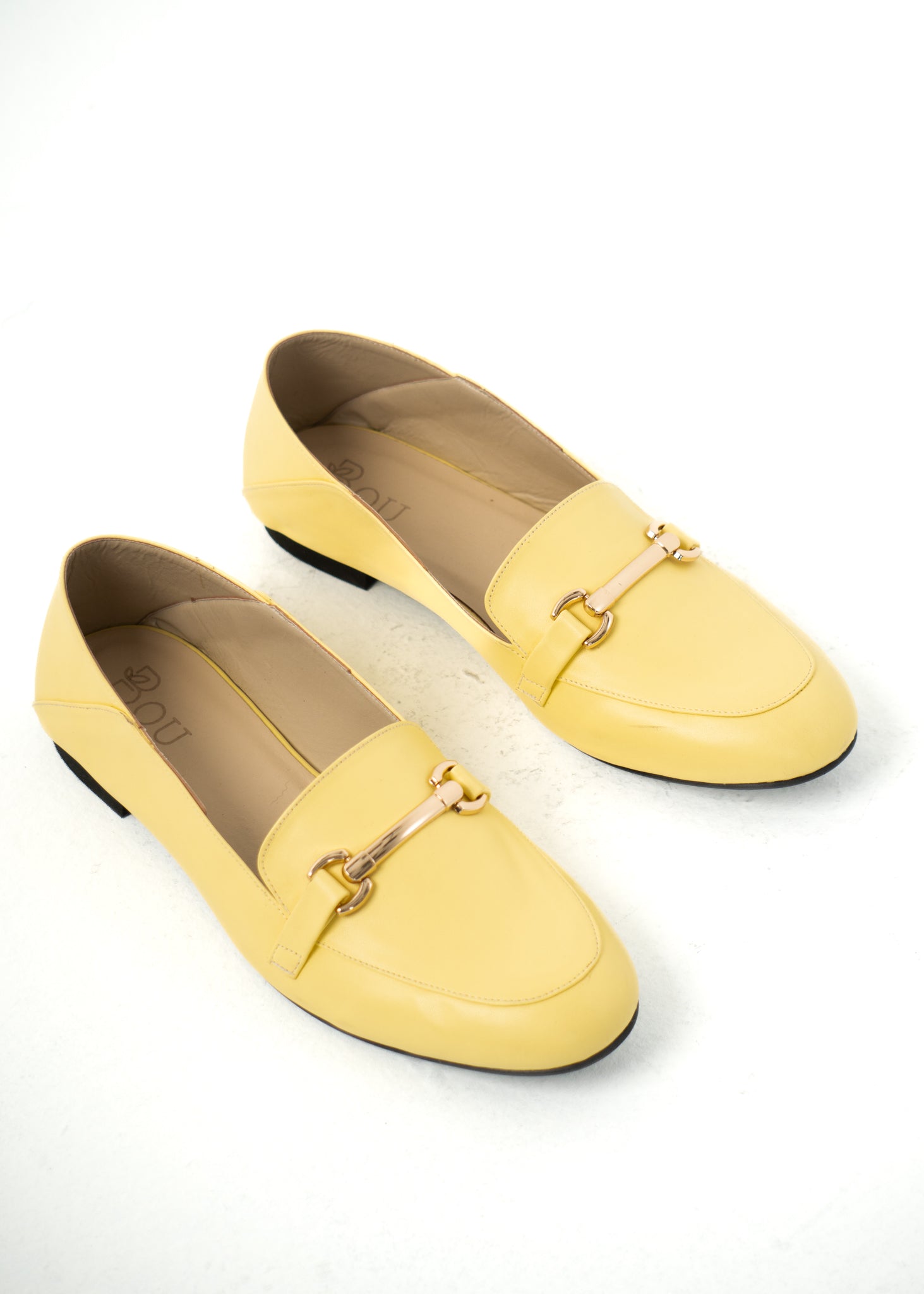 Loafers Moccasin - Lemon Yellow