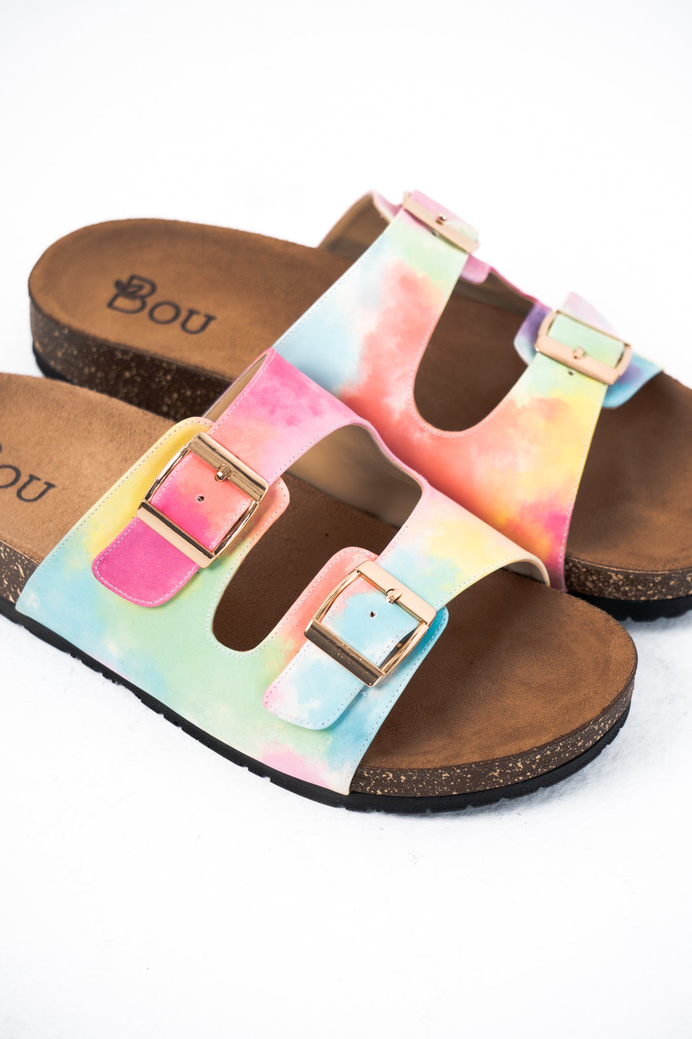 Tie Dye Slipper - Rose Clouds