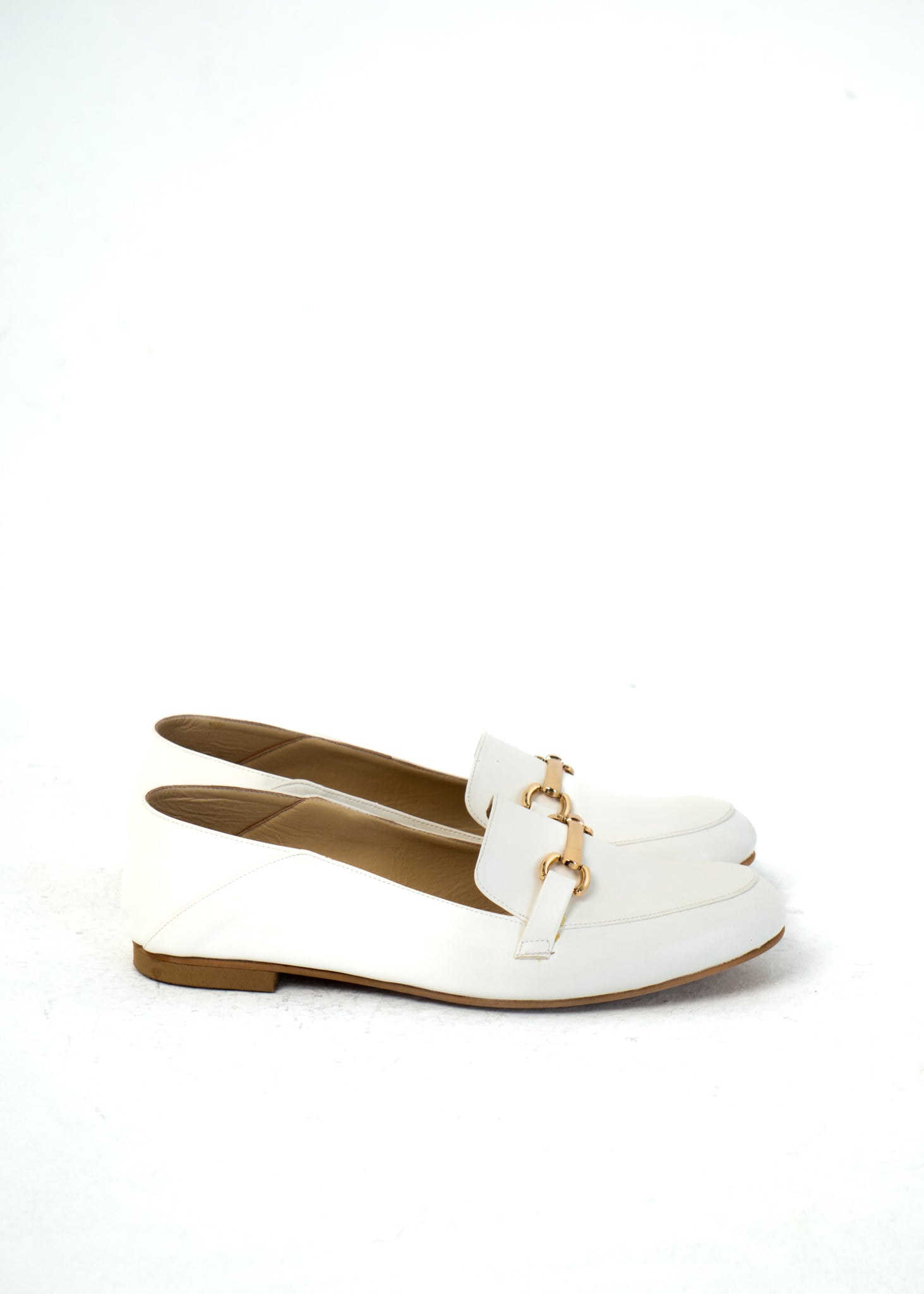 Loafers Moccasin - Clear Cream