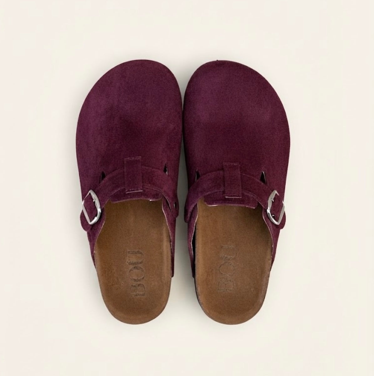 Clogs - Burgundy