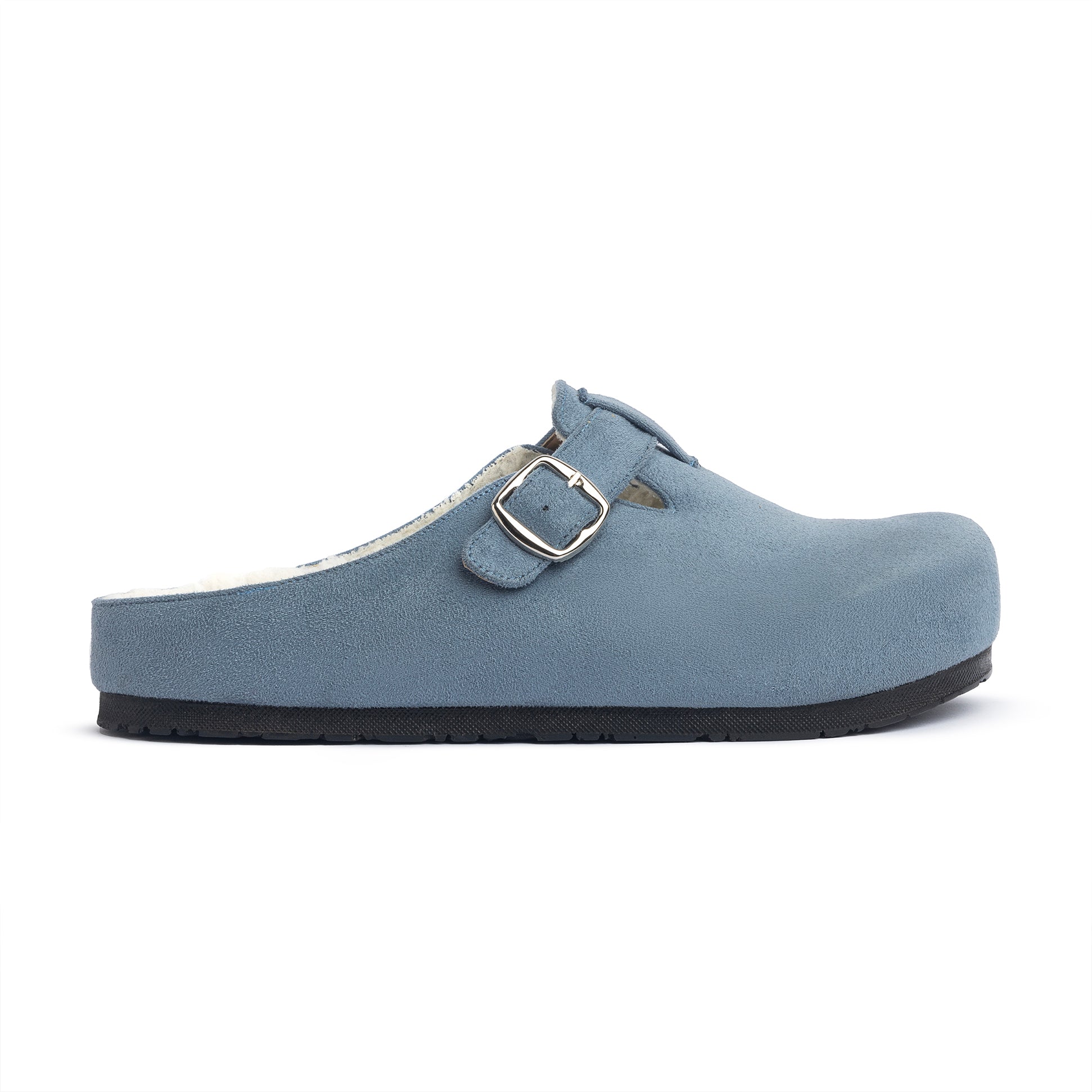 BOU teddy clogs - Cloudy Blue