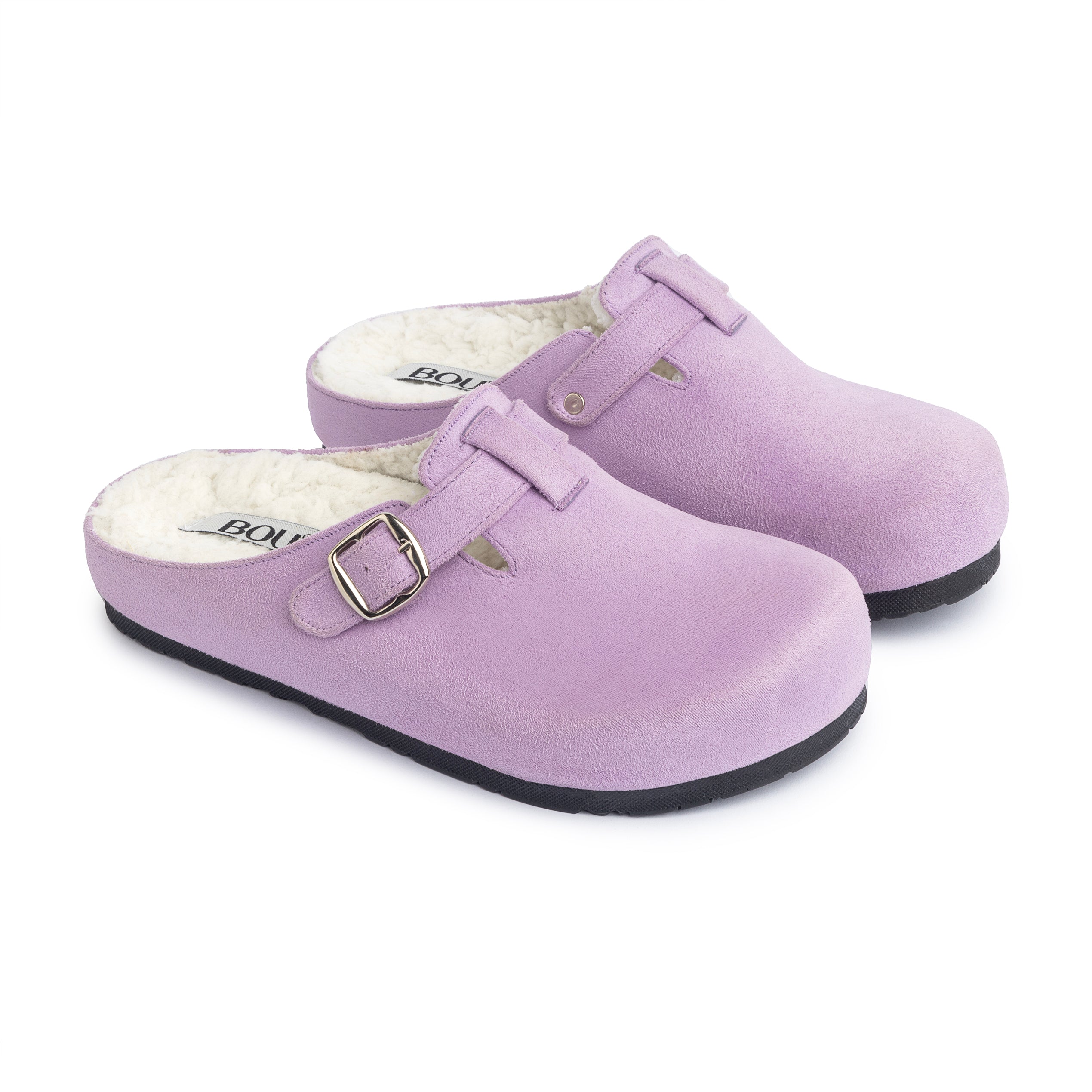 BOU teddy clogs - Blossom Rose