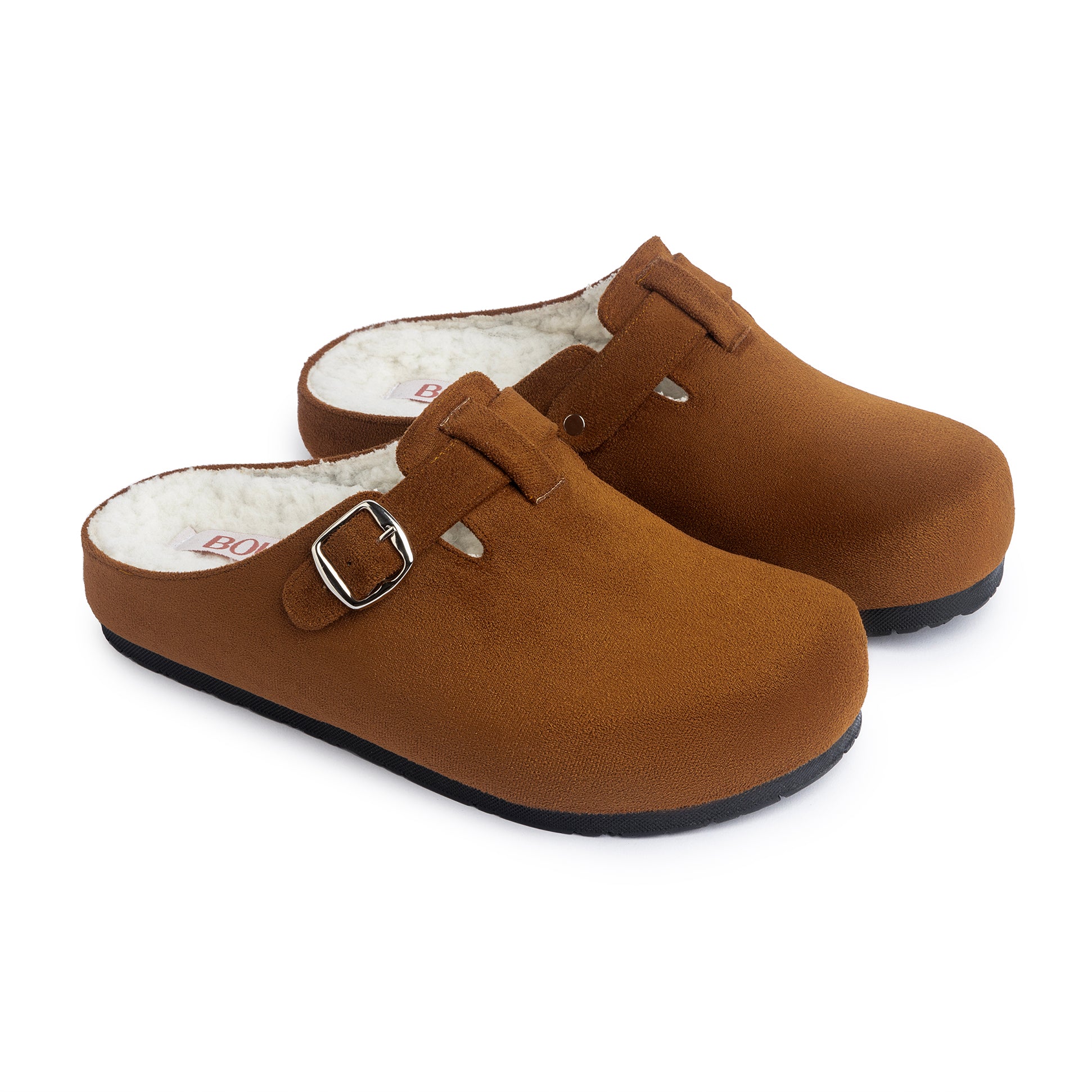 BOU teddy clogs - Havan Amber