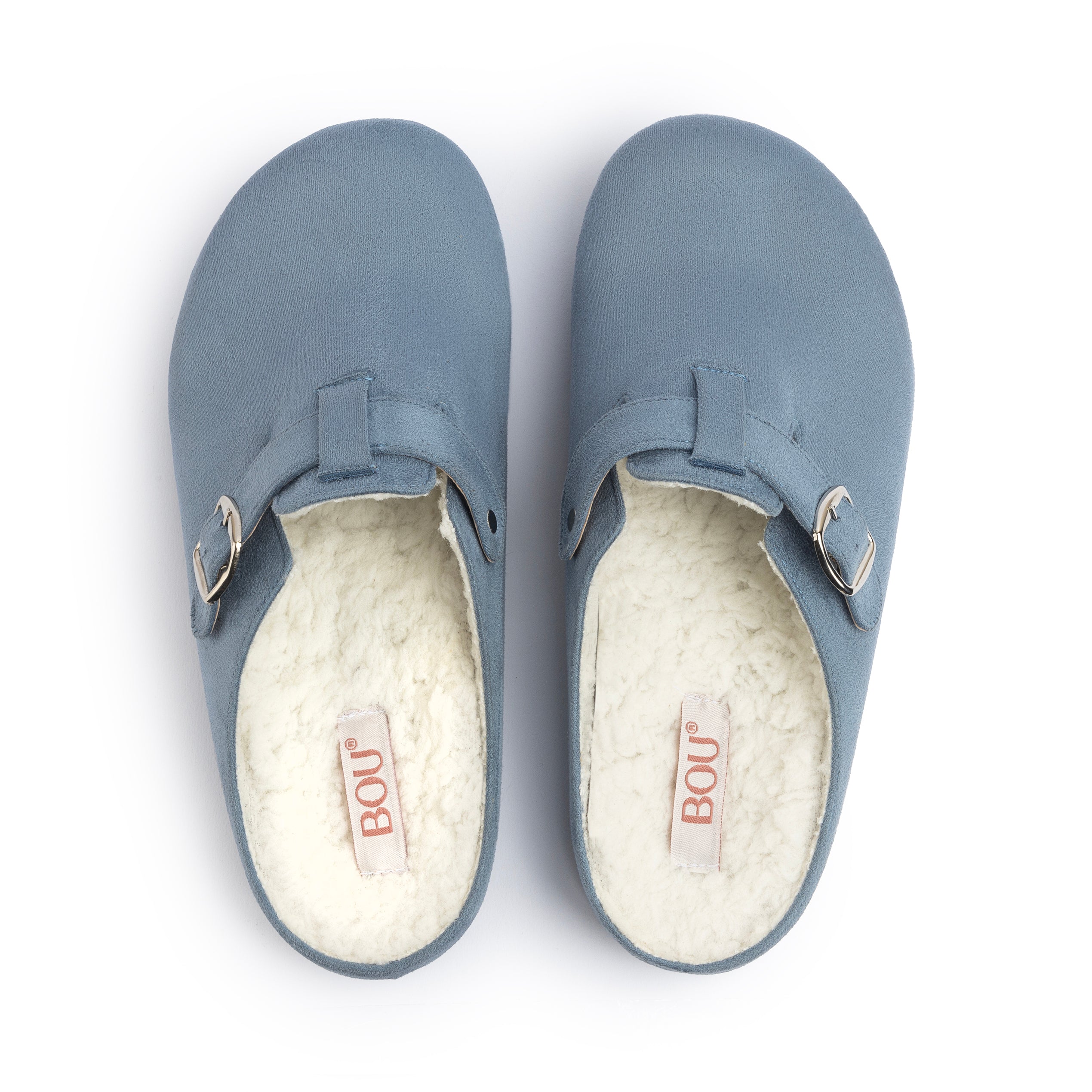 BOU teddy clogs - Cloudy Blue