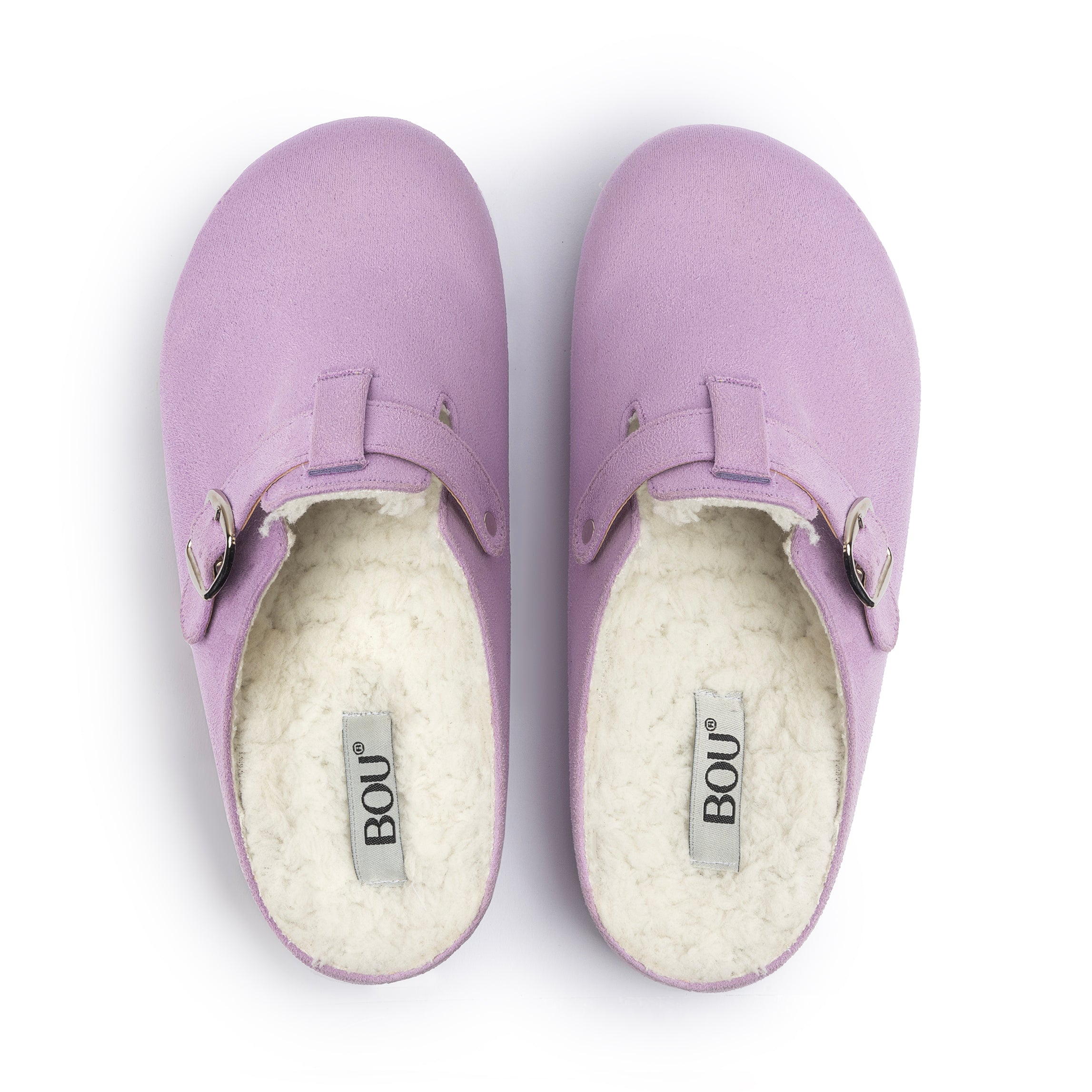 BOU teddy clogs - Blossom Rose