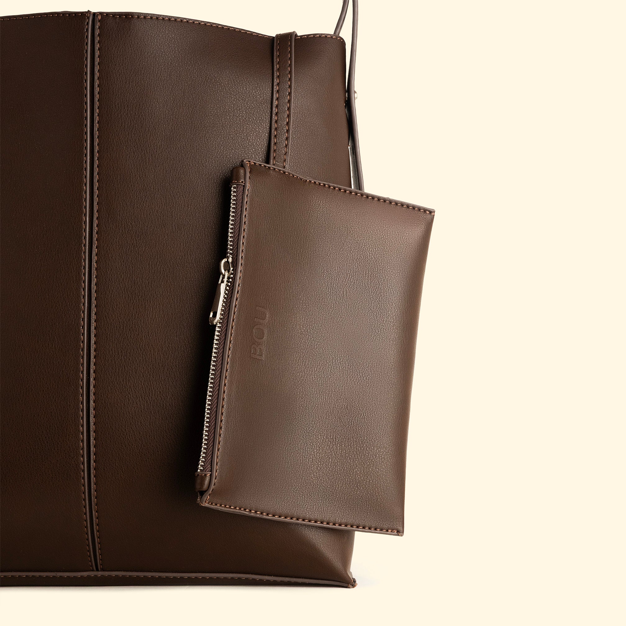 Bou bigger bag - Rich Bou Brown