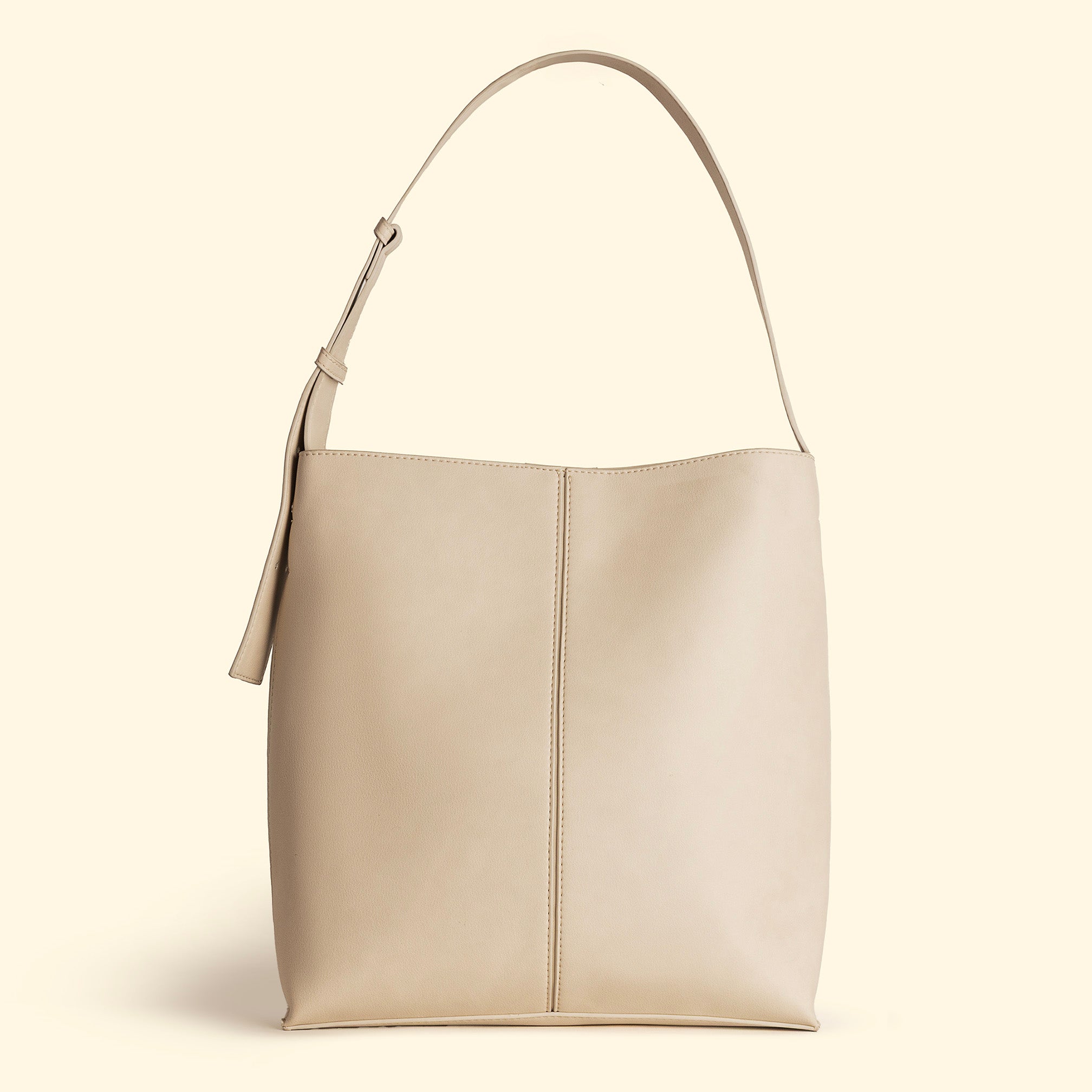 Bou bigger bag - Bou fluffy Beige