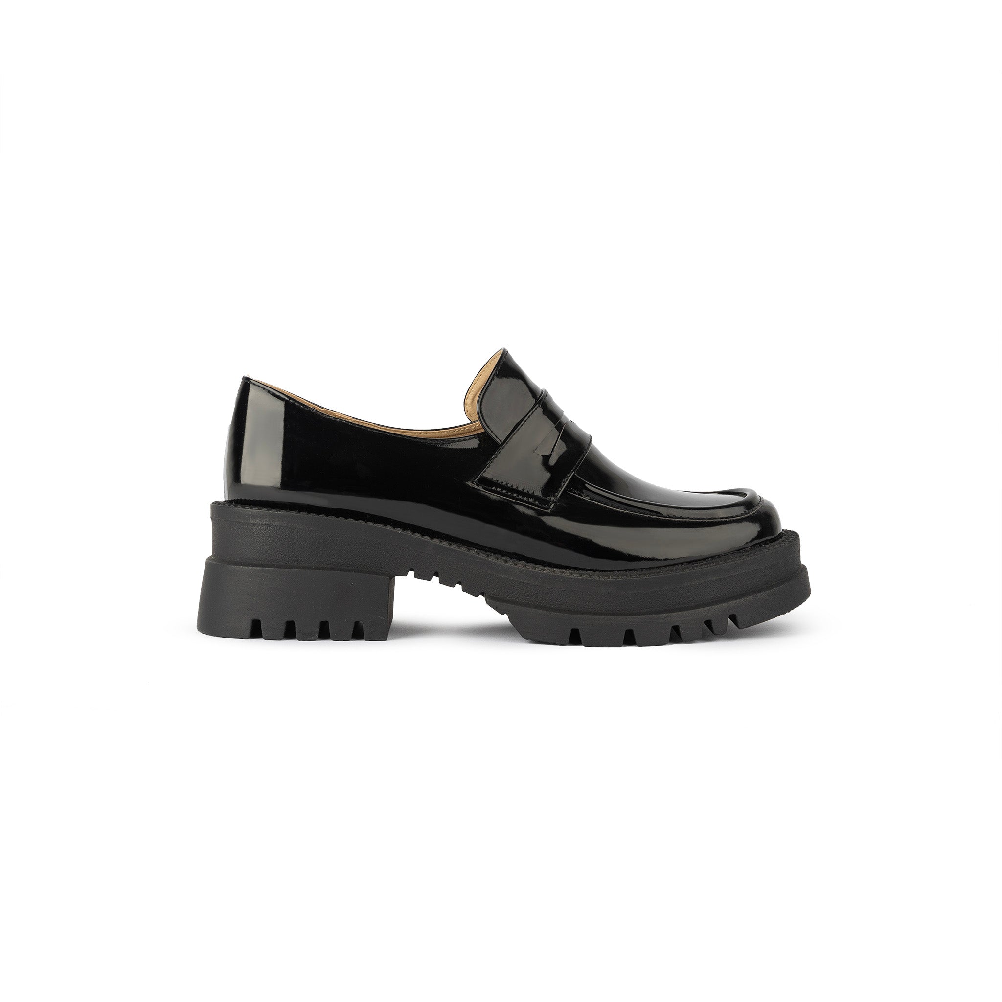 Chunky Loafers - Midnight Black