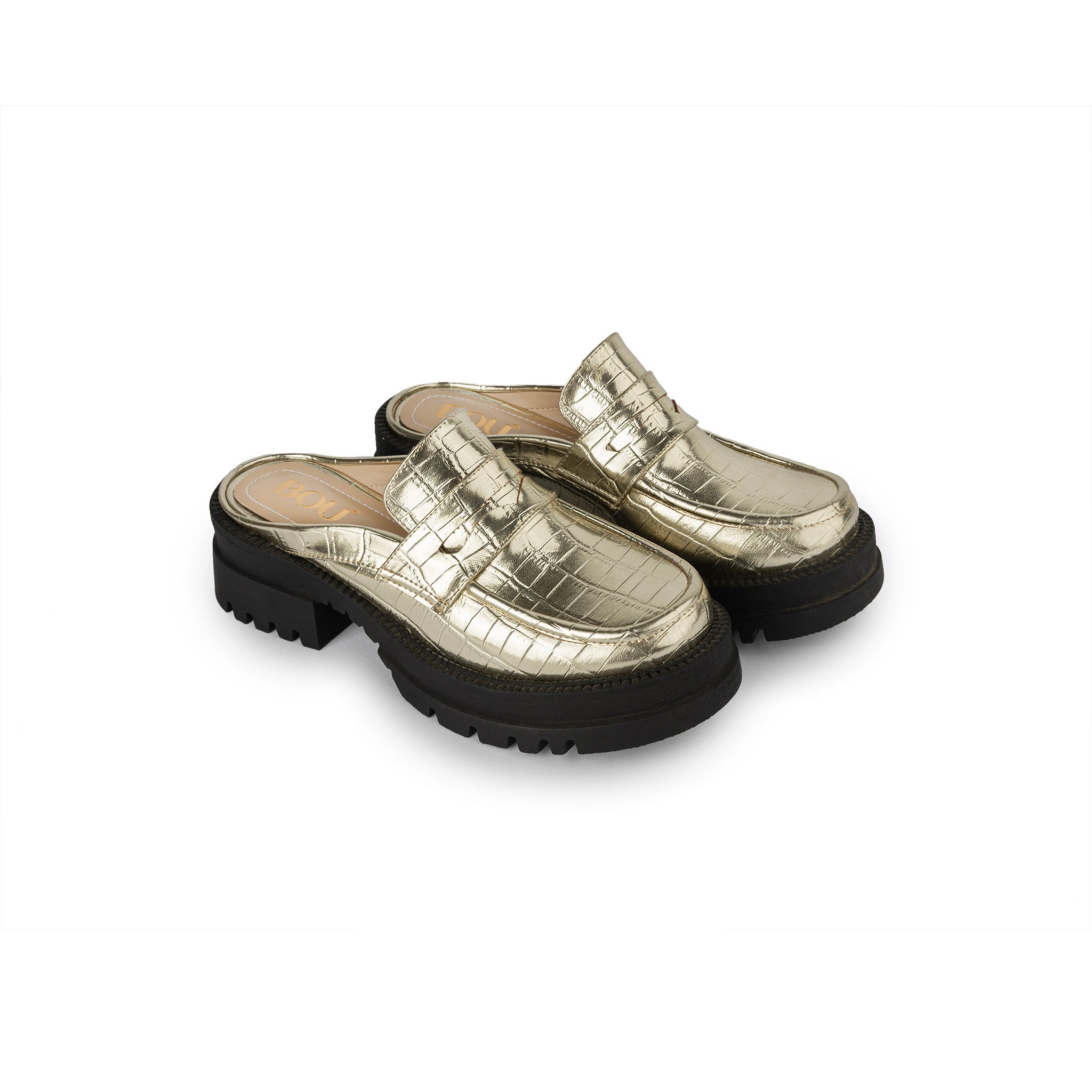 Chunky Mule | Croco - Gold