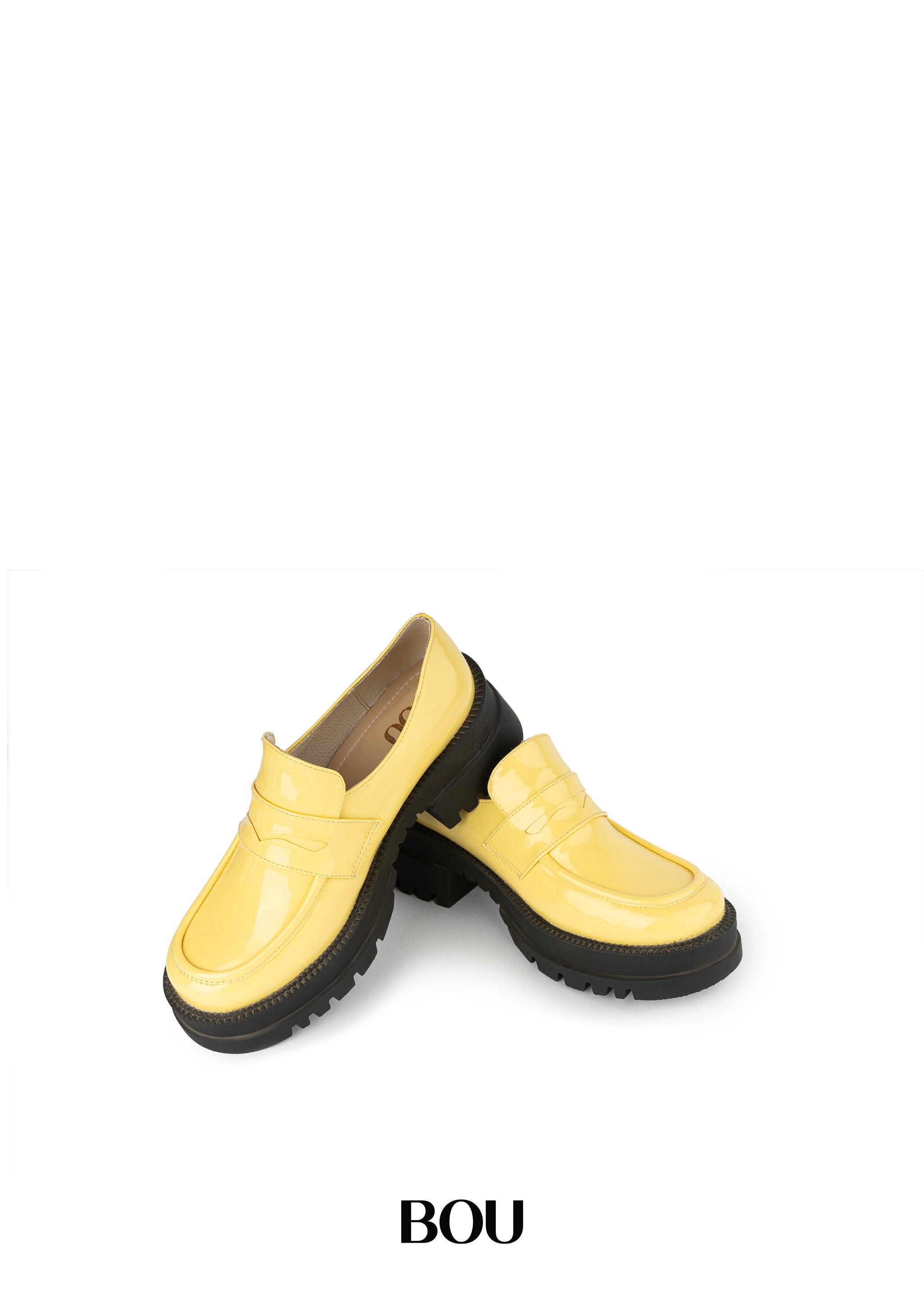 Chunky Loafers - Lemon Yellow