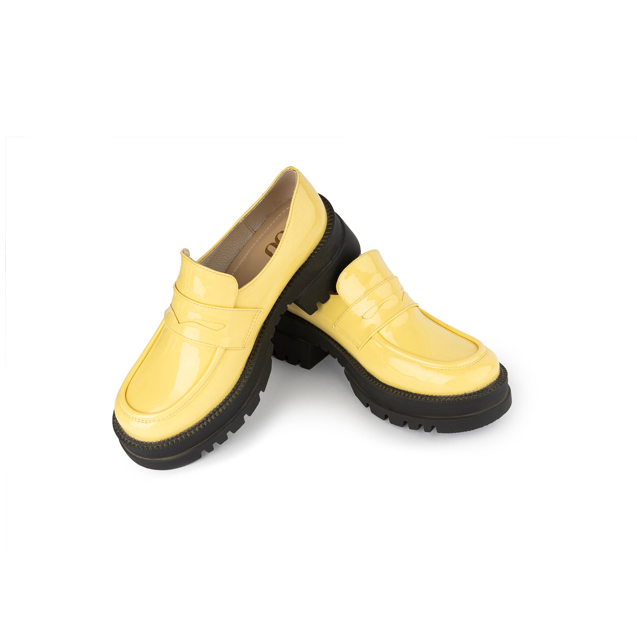 Chunky Loafers - Lemon Yellow