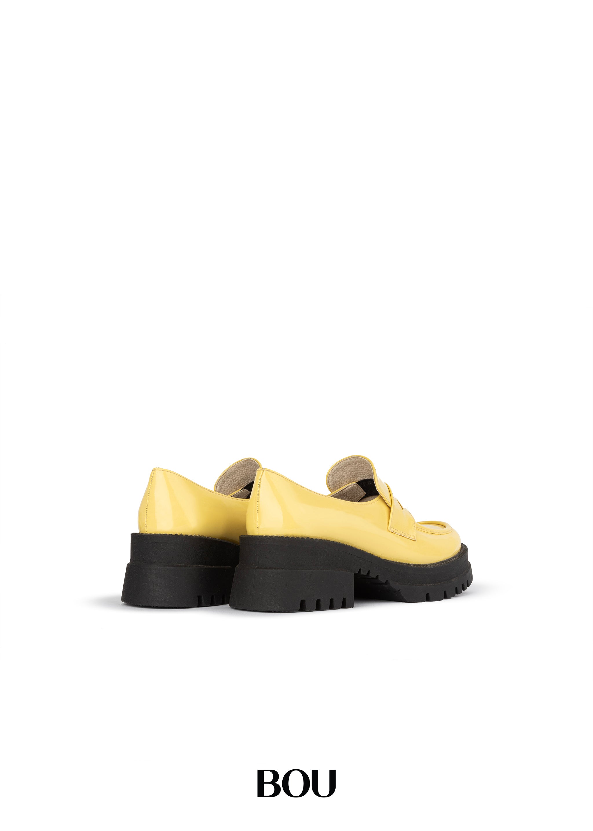 Chunky Loafers - Lemon Yellow