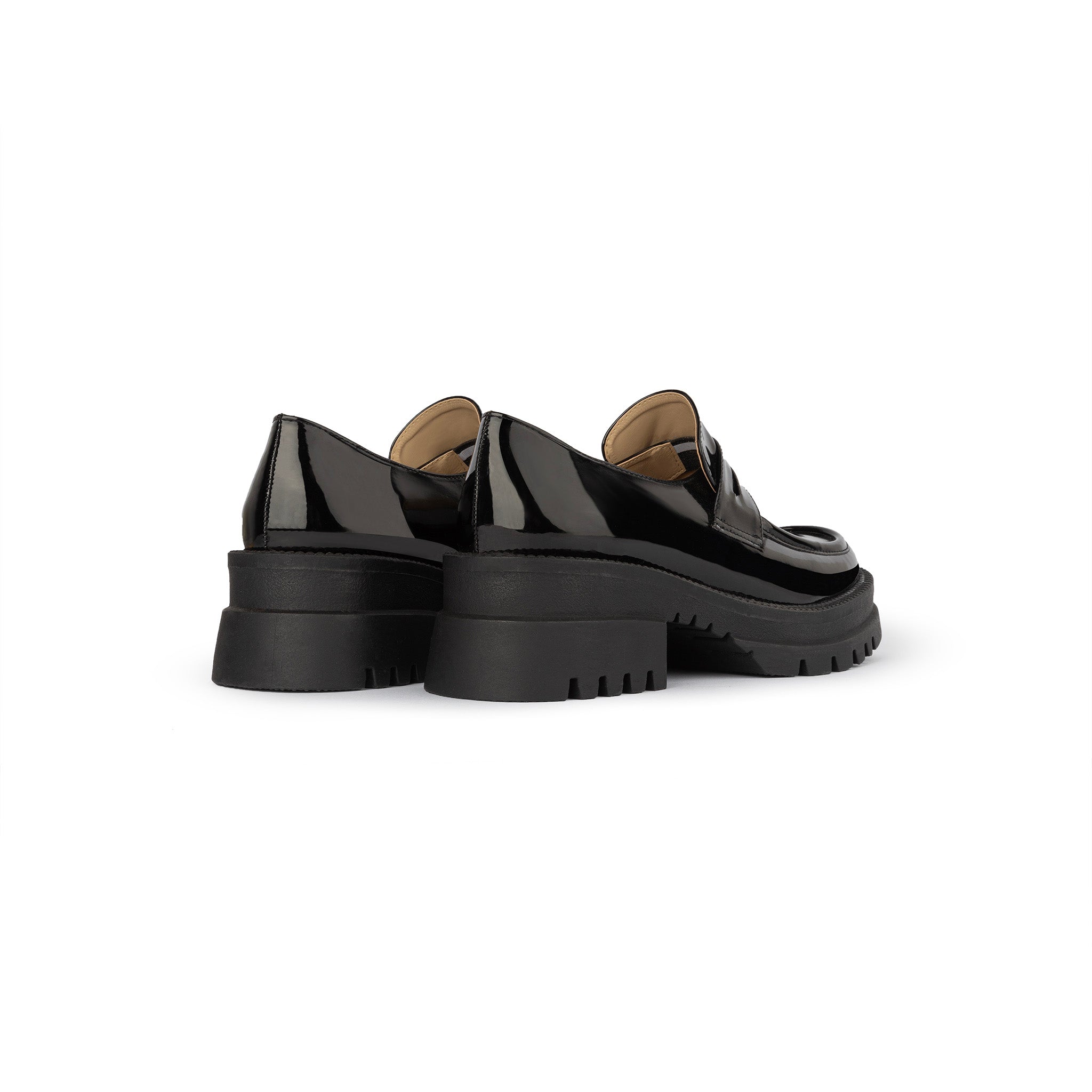 Chunky Loafers - Midnight Black