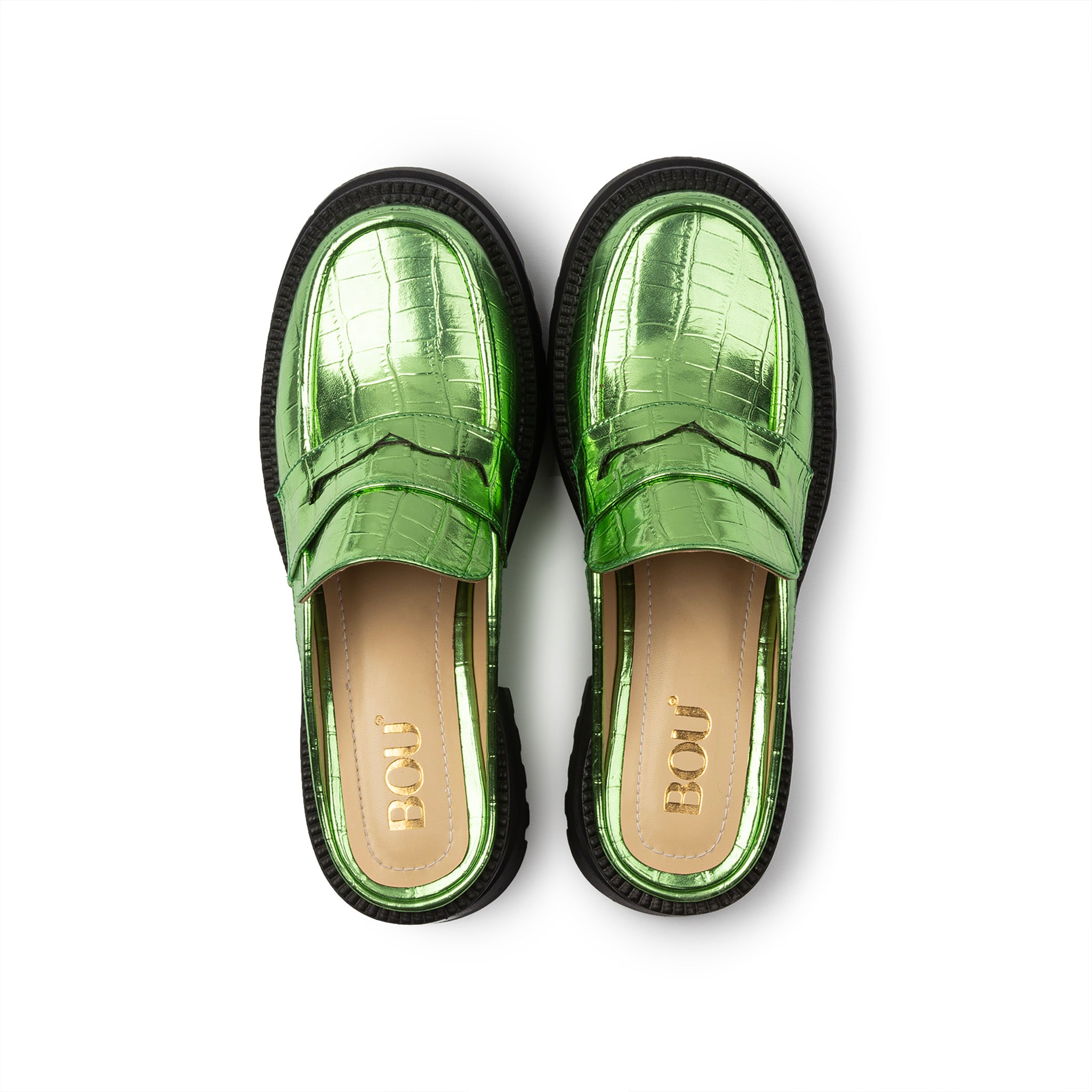 Chunky Mule | Croco - Green
