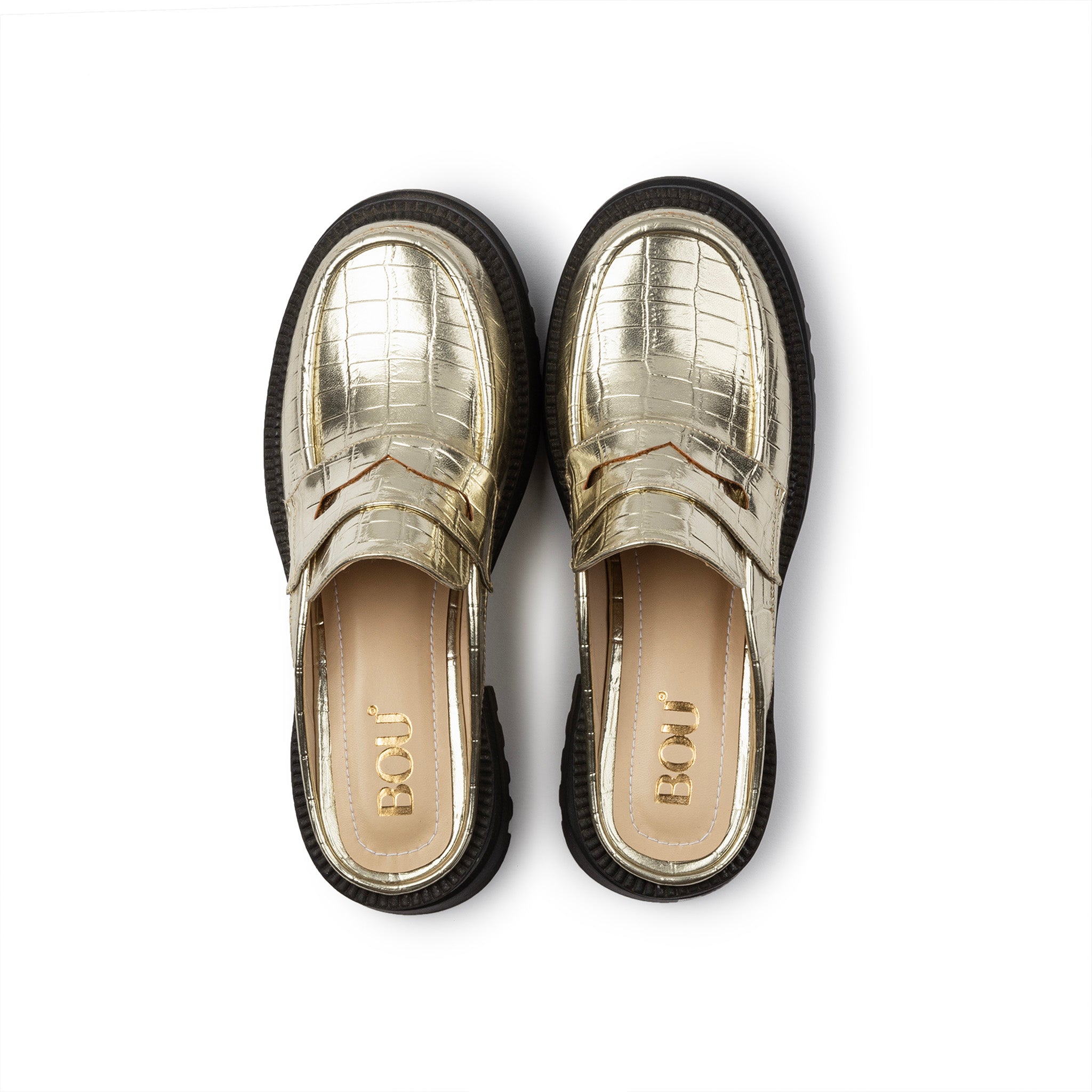 Chunky Mule | Croco - Gold