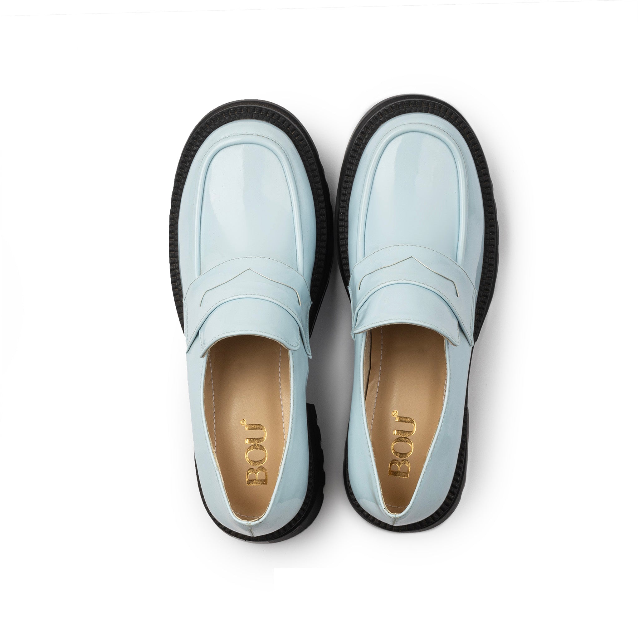 Chunky Loafers - Light Lagoon -