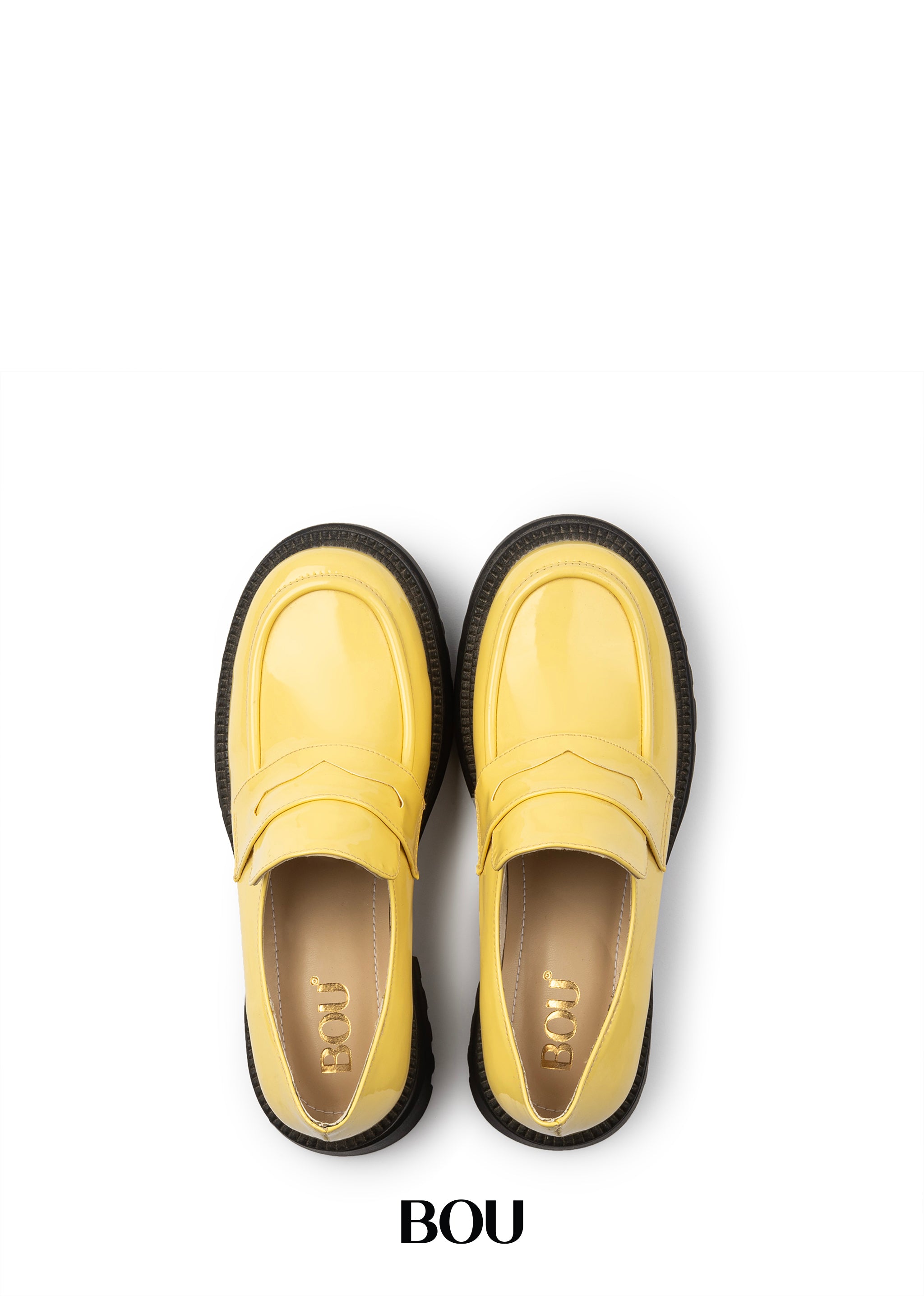 Chunky Loafers - Lemon Yellow
