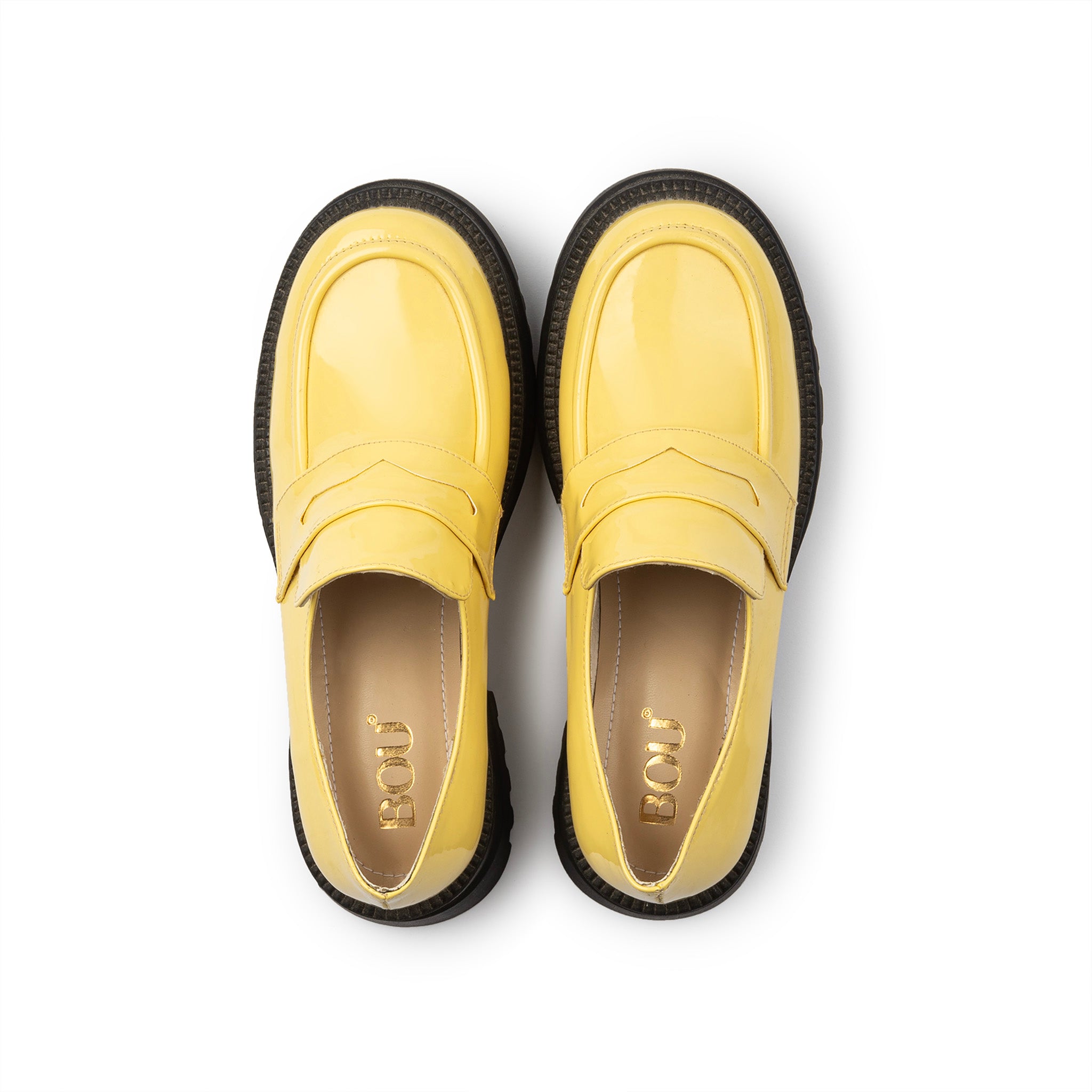 Chunky Loafers - Lemon Yellow