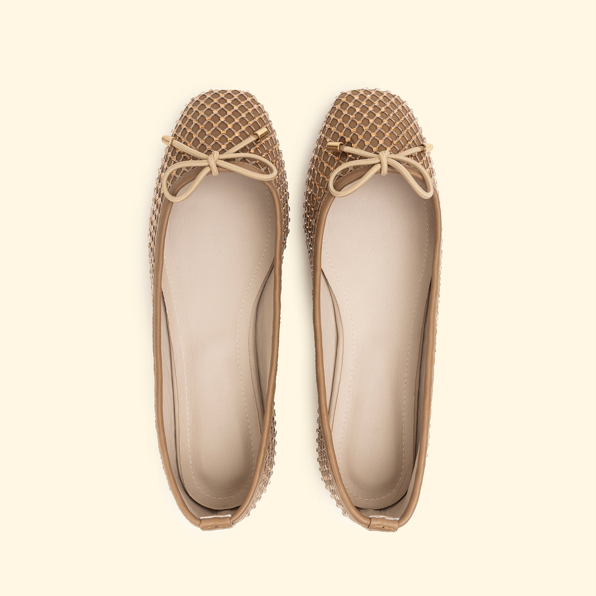 Bou Mini Crystal Flat - Mocha