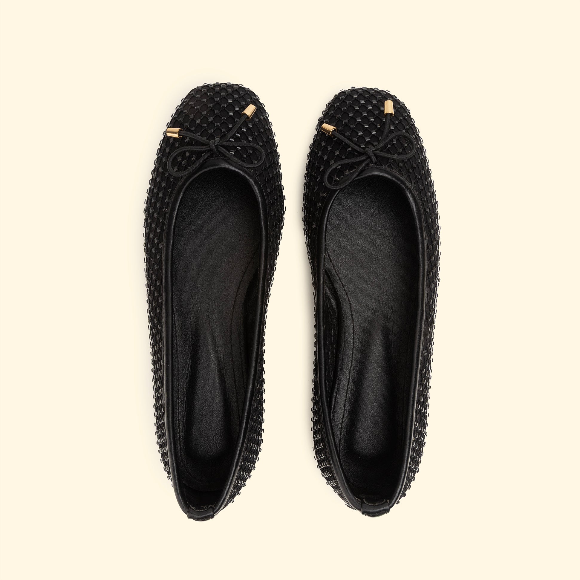 Bou Mini Crystal Flat - Midnight Black