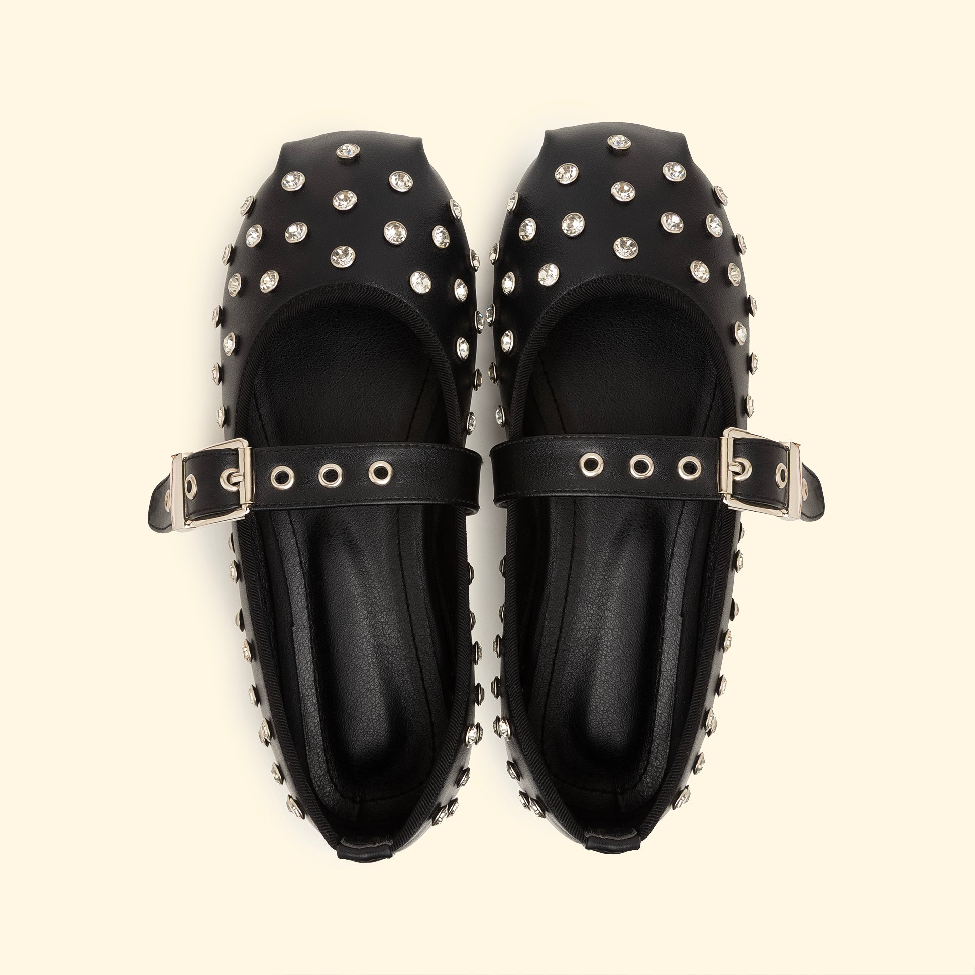 Nova stud Mary jane - Midnight black