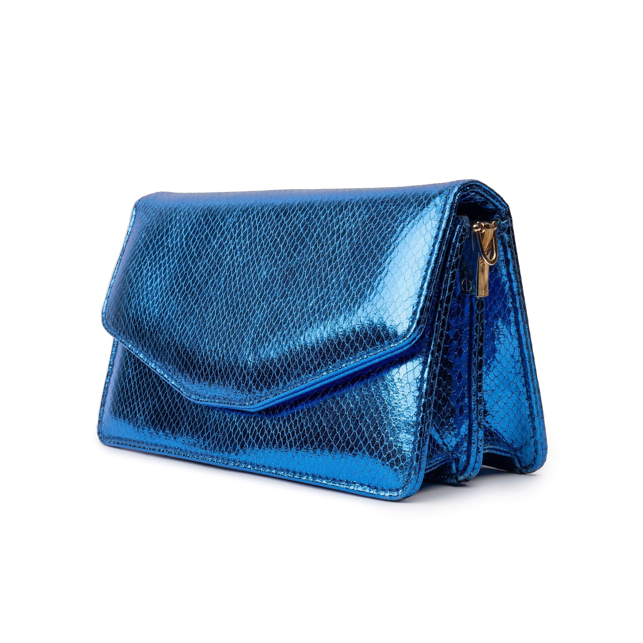 Mermaid Flap Bag - Blue