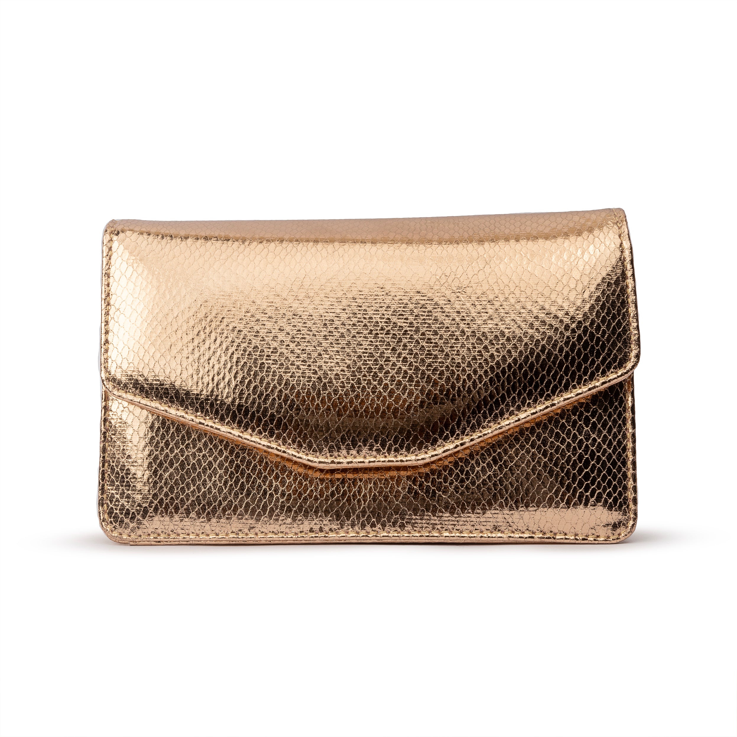 Mermaid Flap Bag - Rose Gold