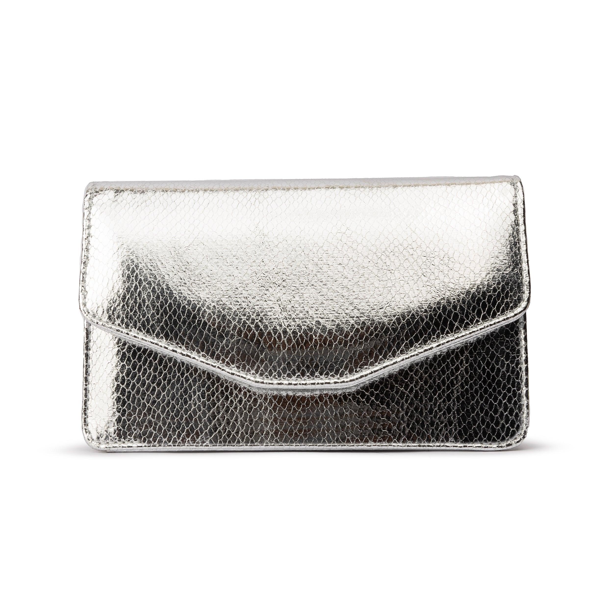 Mermaid Flap Bag - Silver