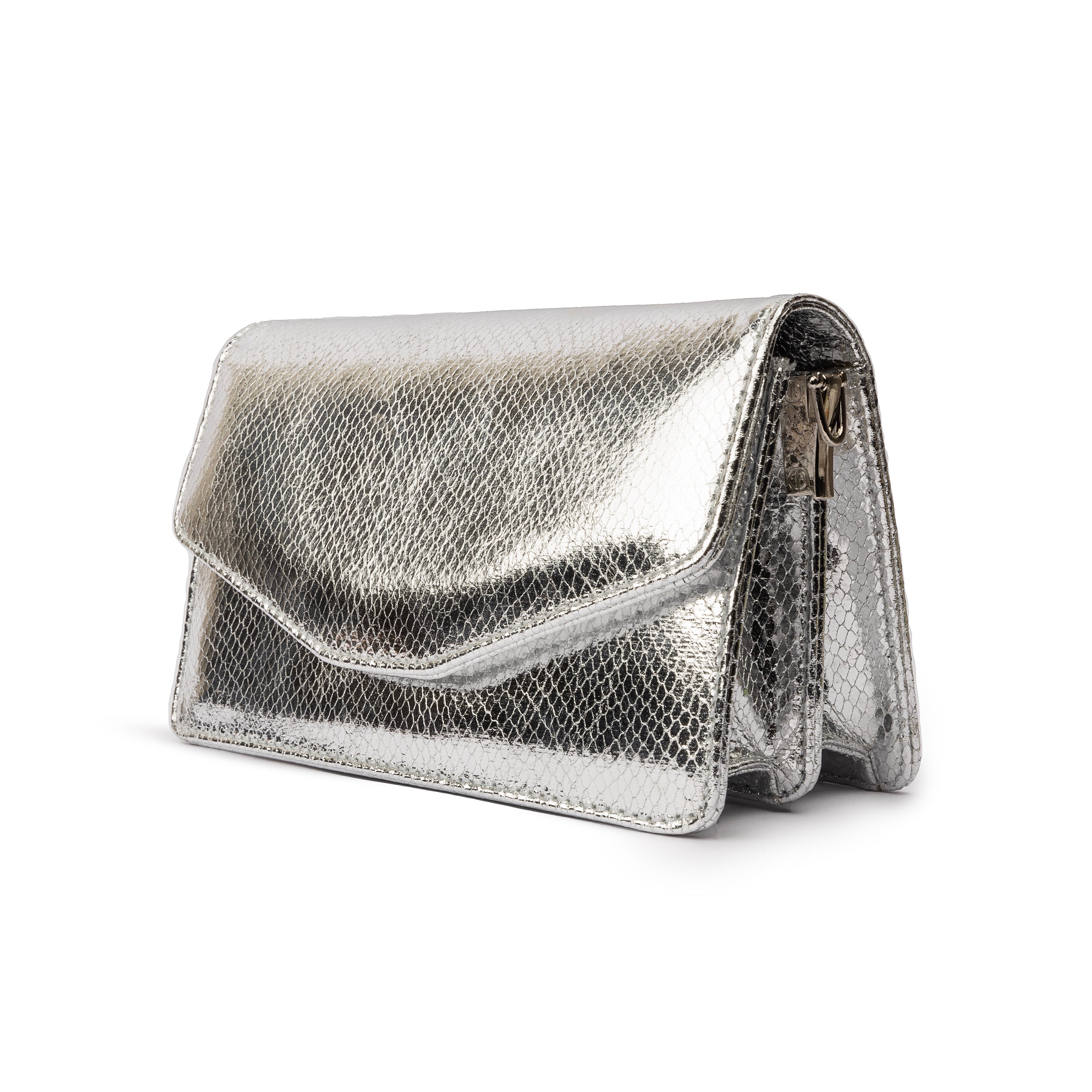 Mermaid Flap Bag - Silver