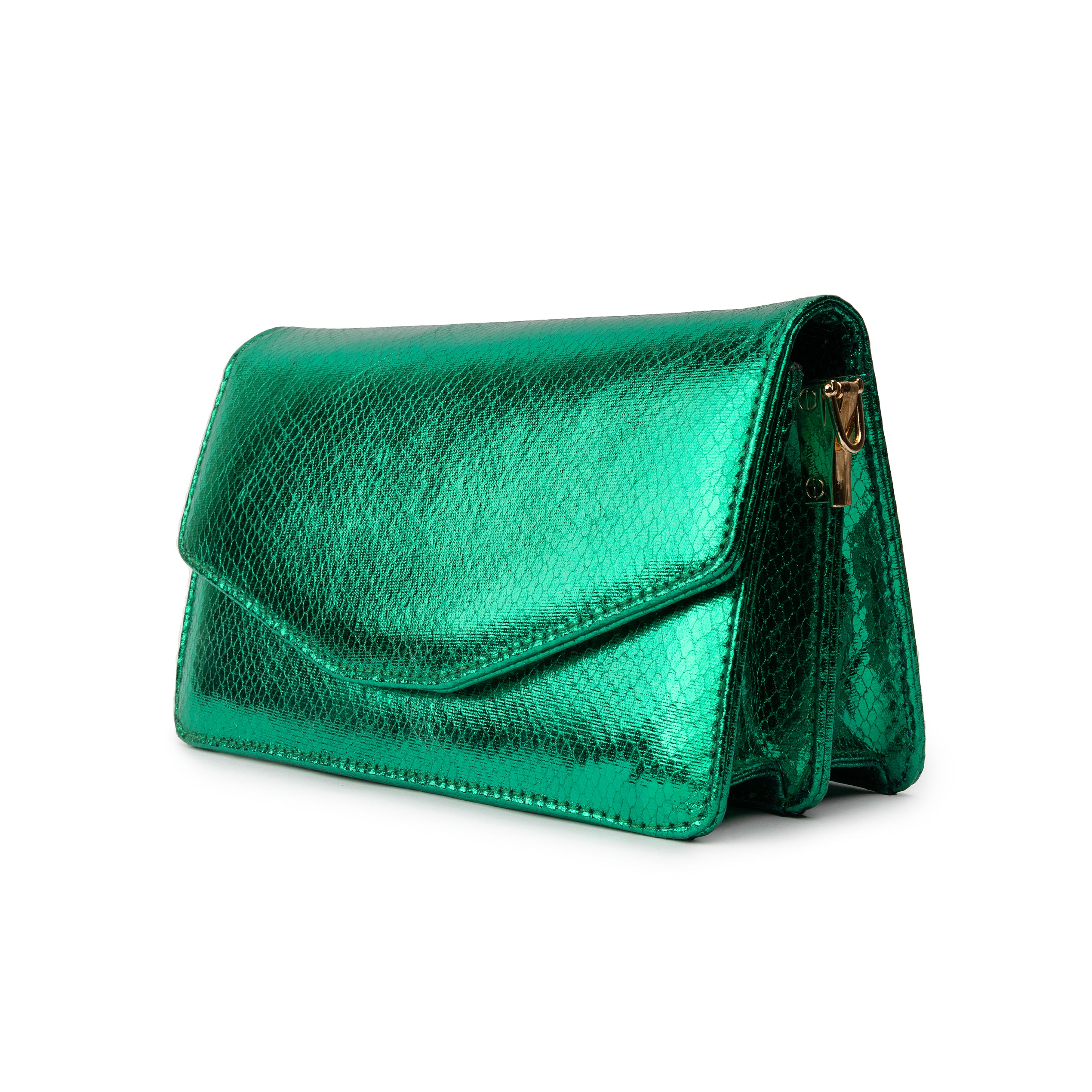 Mermaid Flap Bag - Green