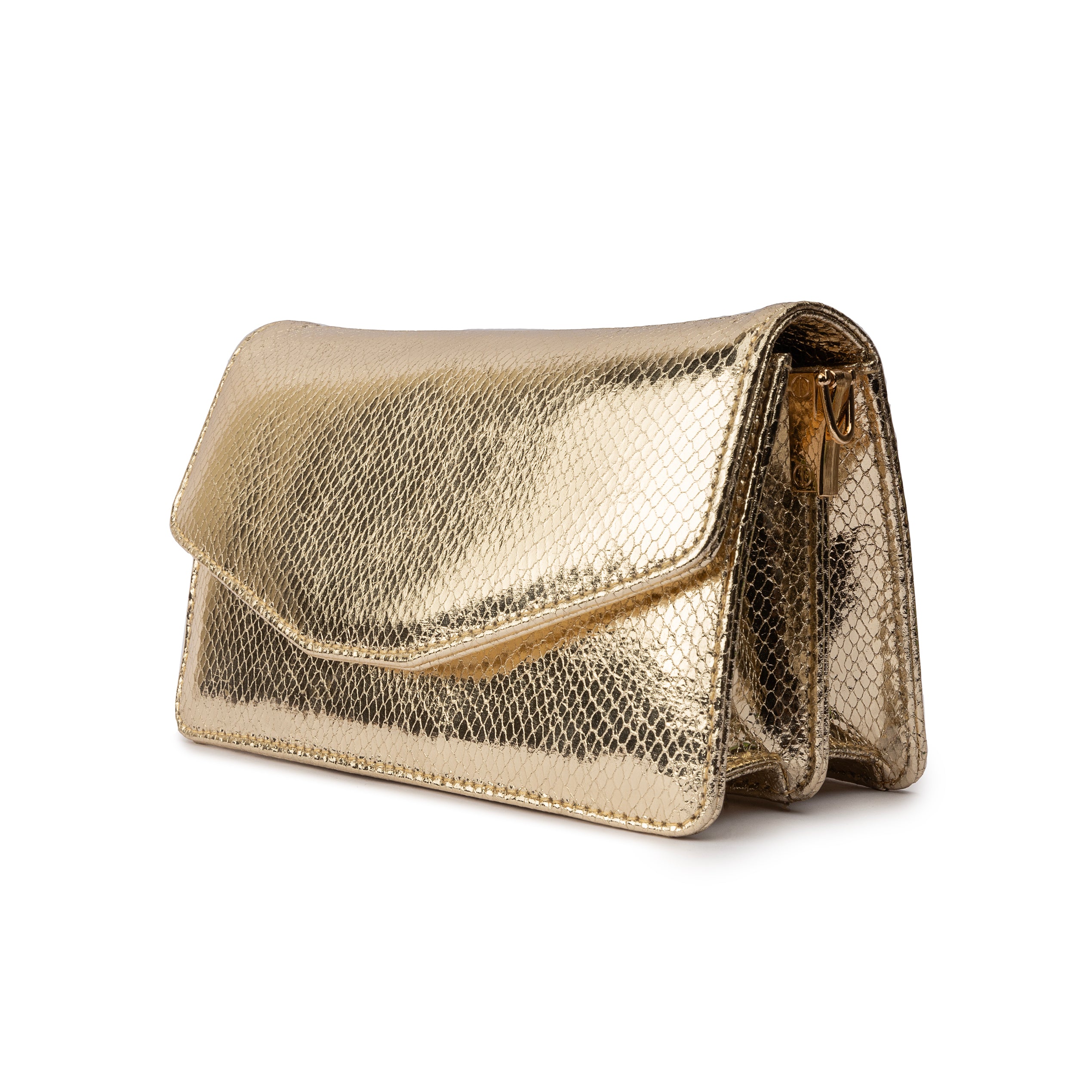 Mermaid Flap Bag - Gold