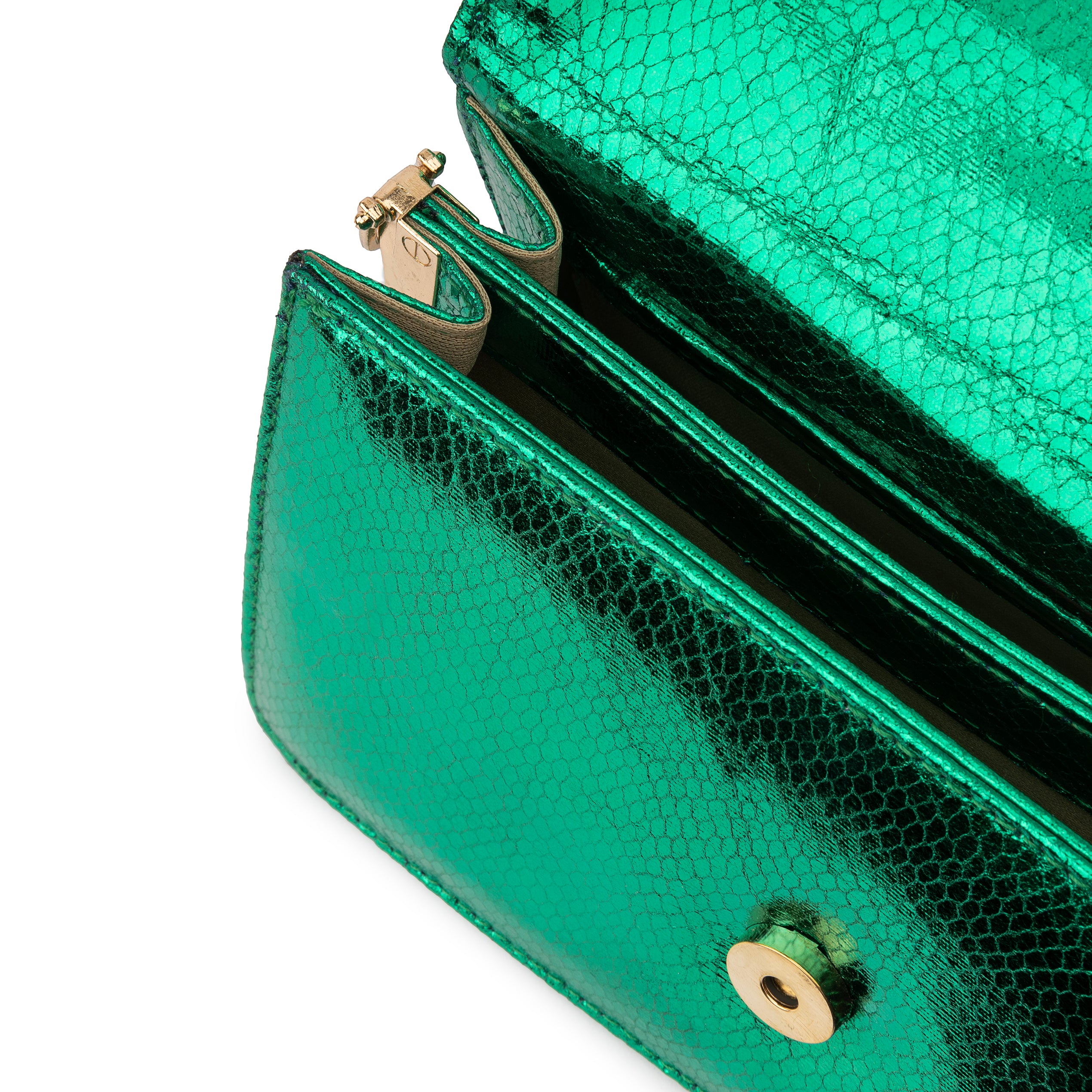 Mermaid Flap Bag - Green