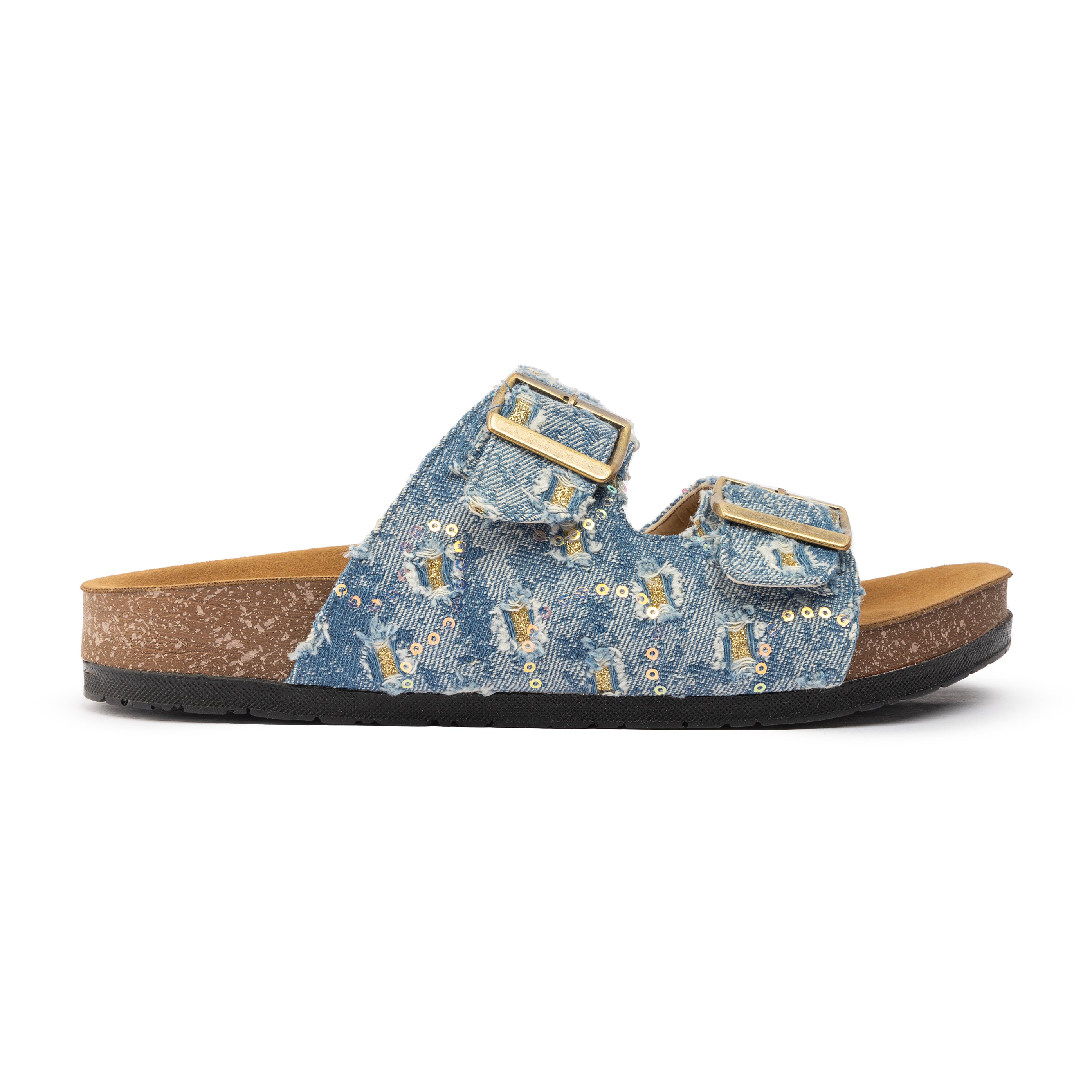 Denim Dreams Slipper - Golden Hour