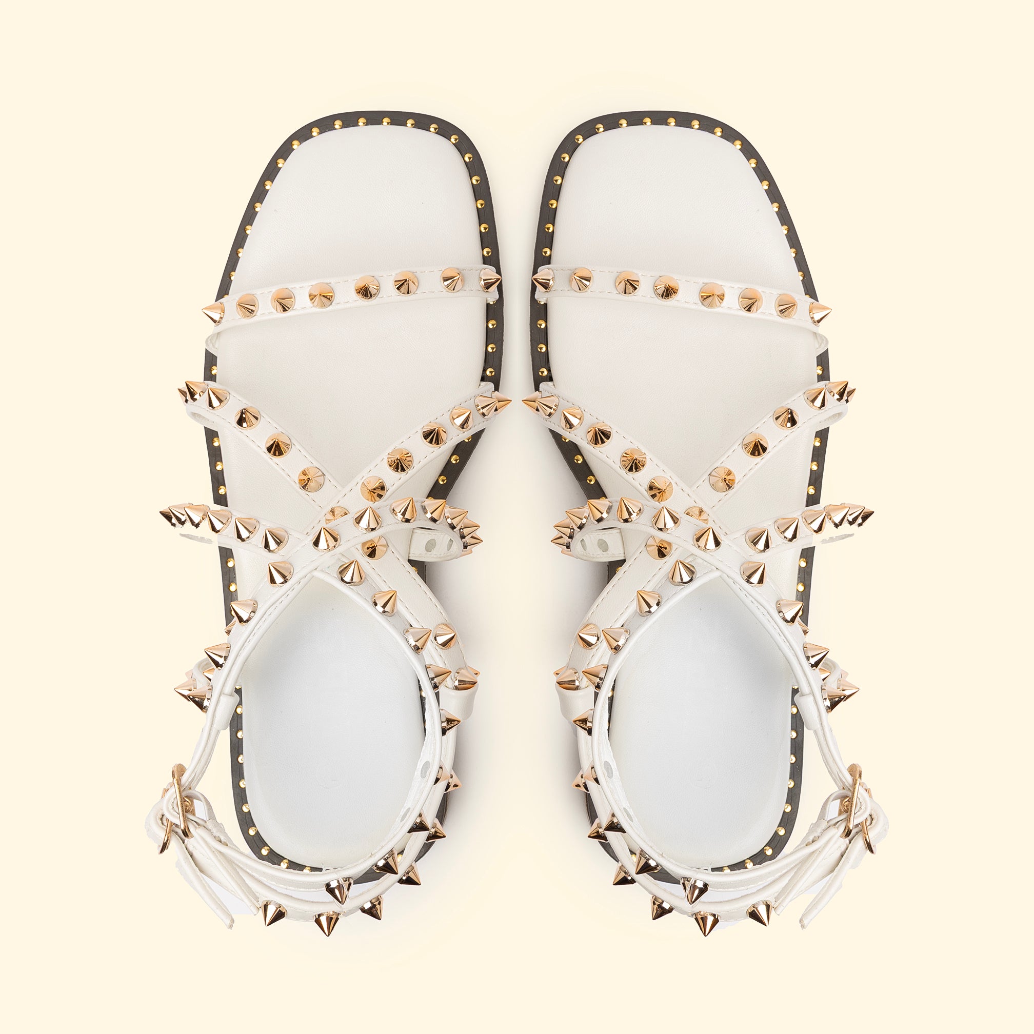 Rockstud Glide - White