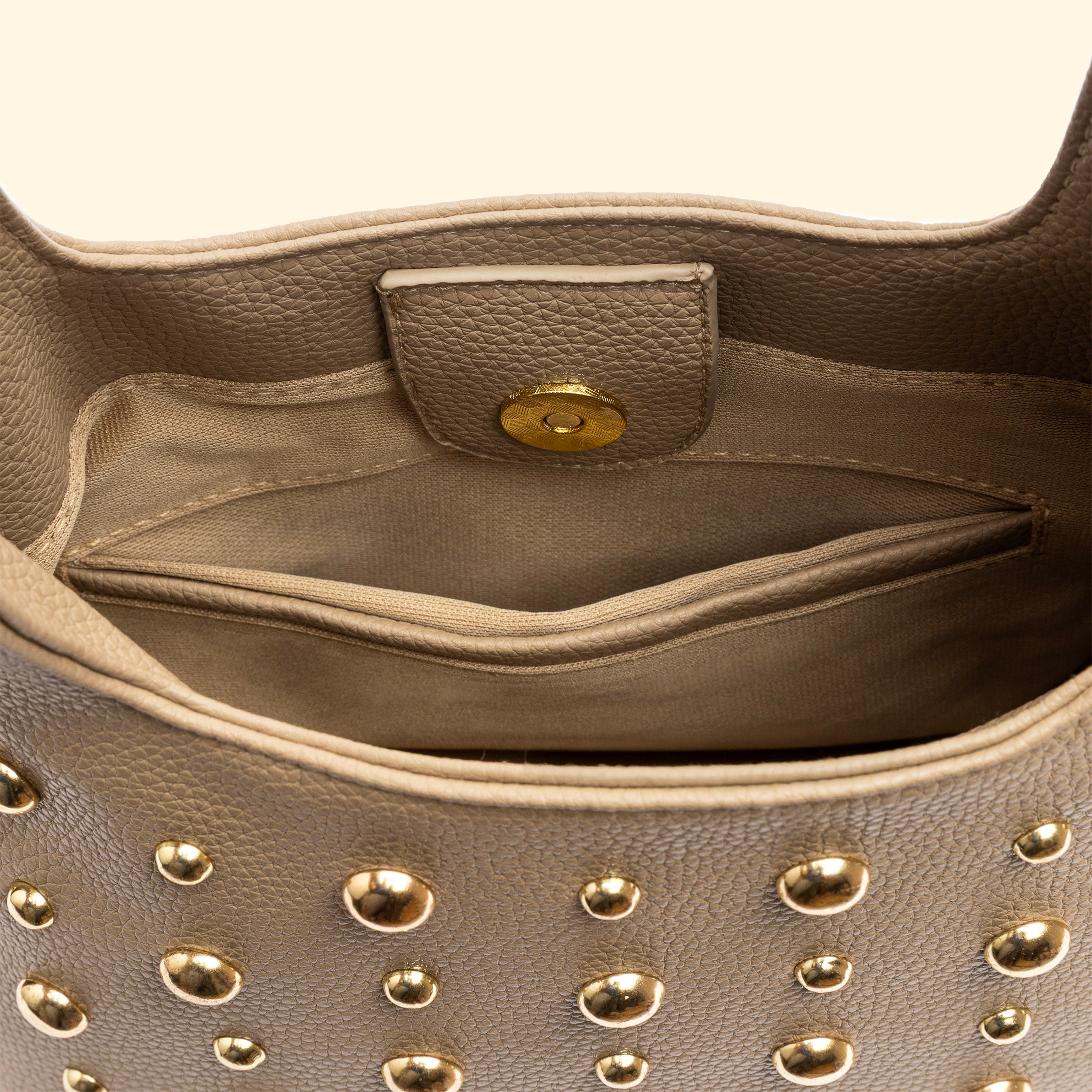 KAYA STUD BAG -  Kaya Mocha