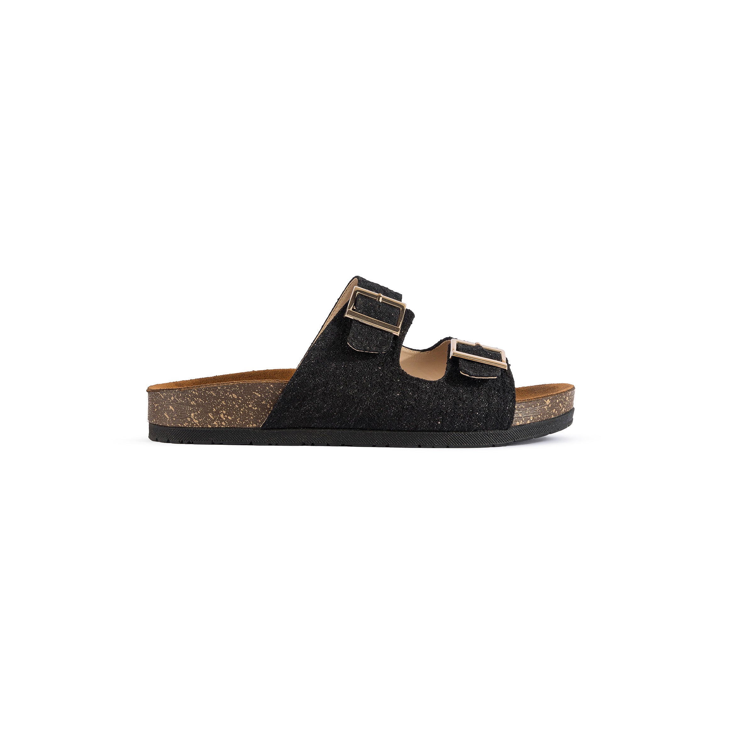 Glimmer Slipper - Midnight Black