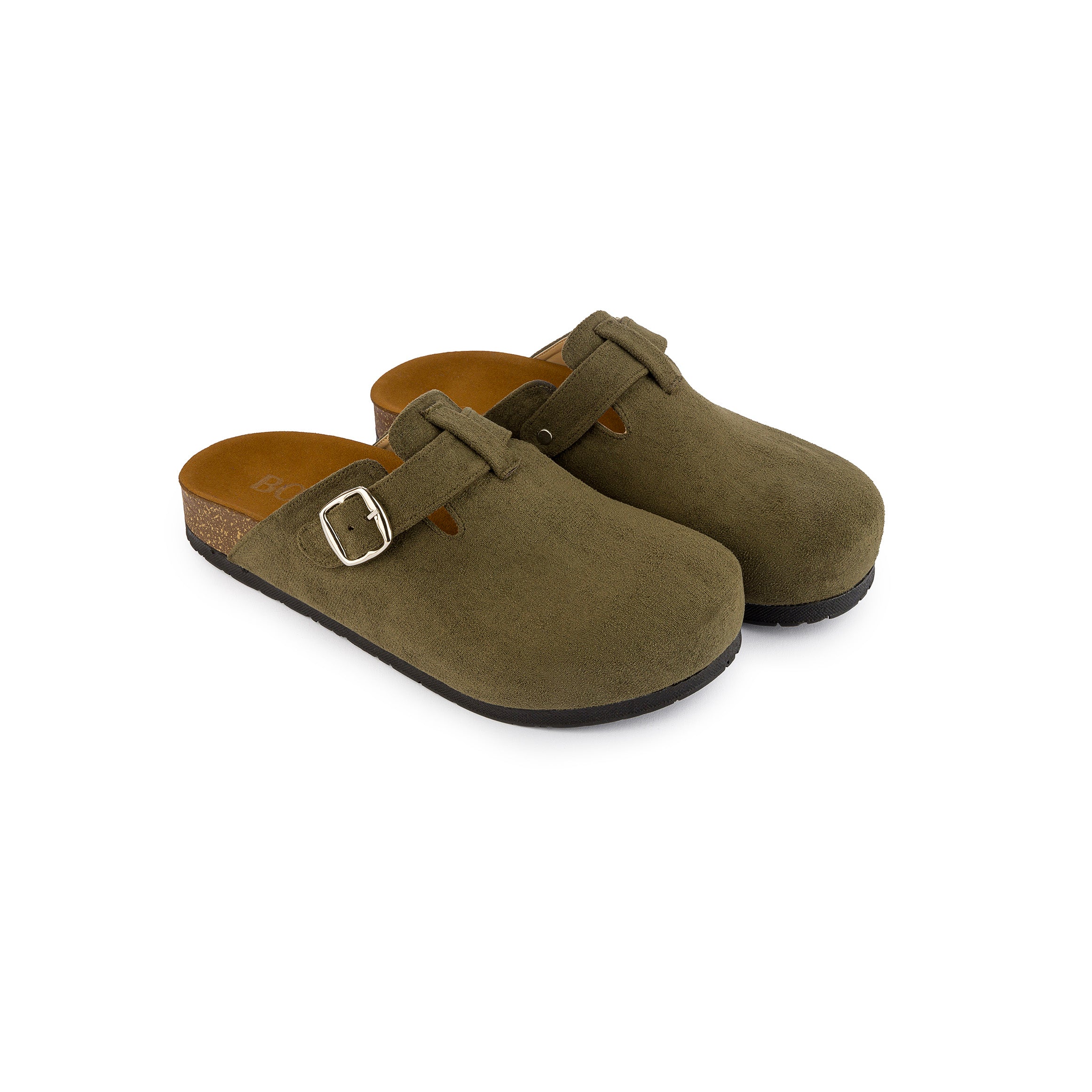 Clogs - Dark Olive Tapue