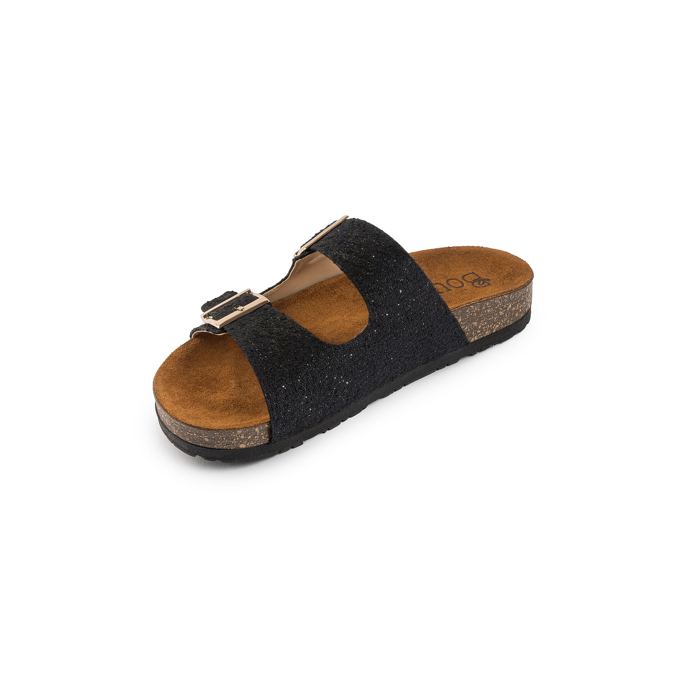 Glimmer Slipper - Midnight Black