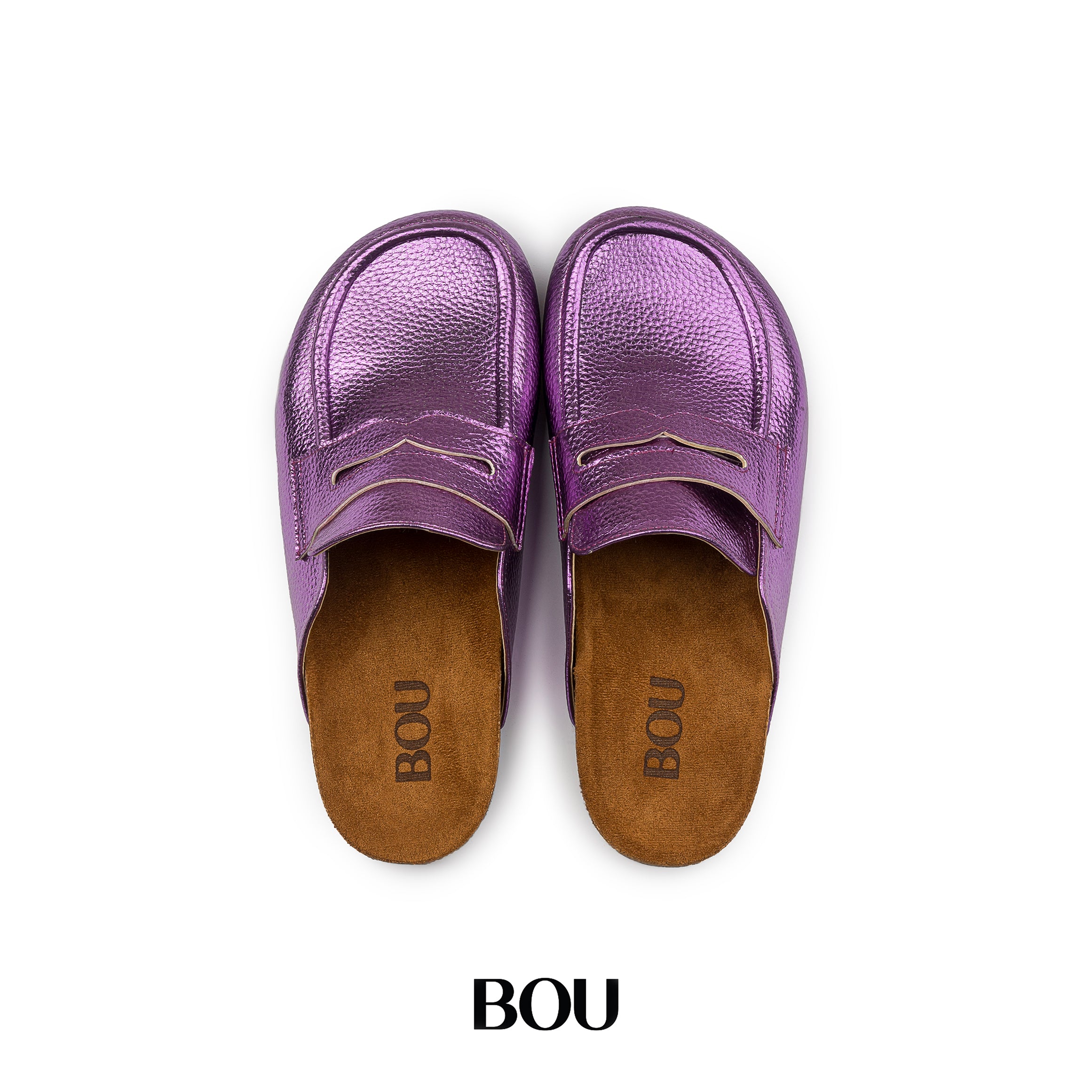 Loafer Clogs - Glowing Violet