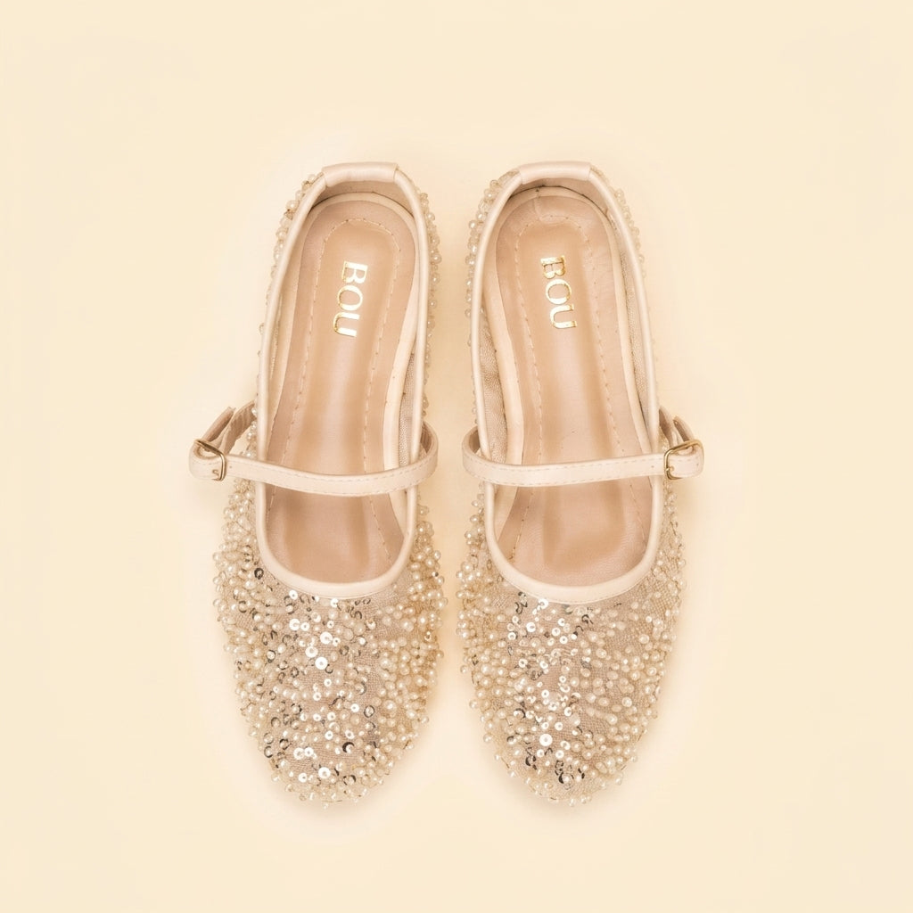 Pearl Cascade Flats - Beige