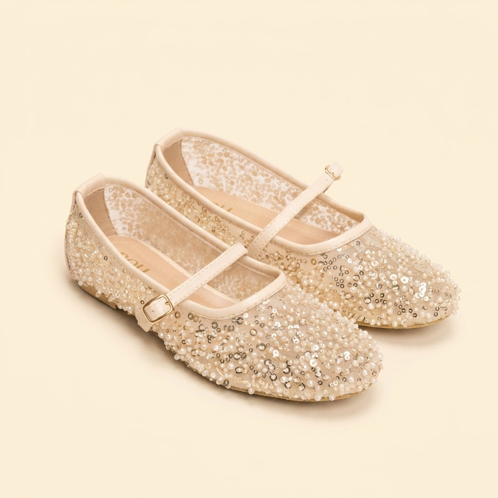 Pearl Cascade Flats - Beige