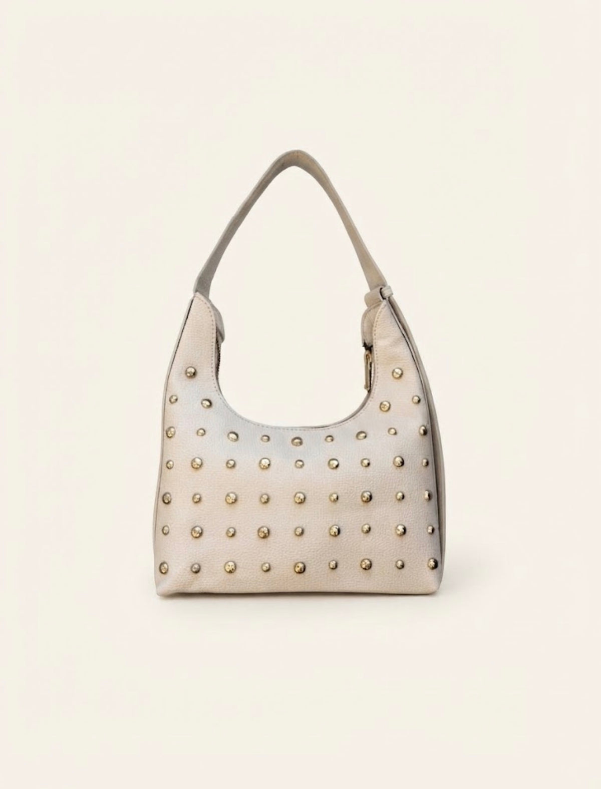 Metal details Bag - Beige