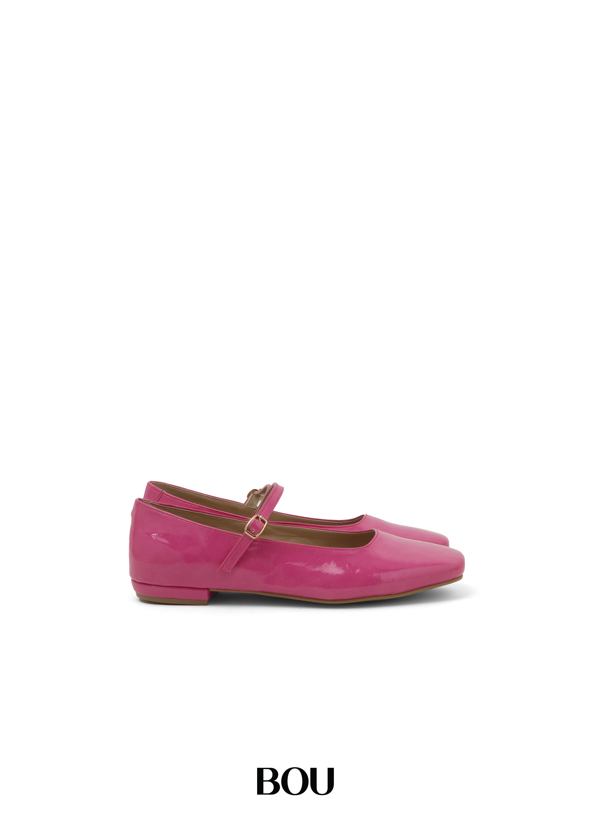 Mary-Jane Ballerina - Fuchsia Frenzy