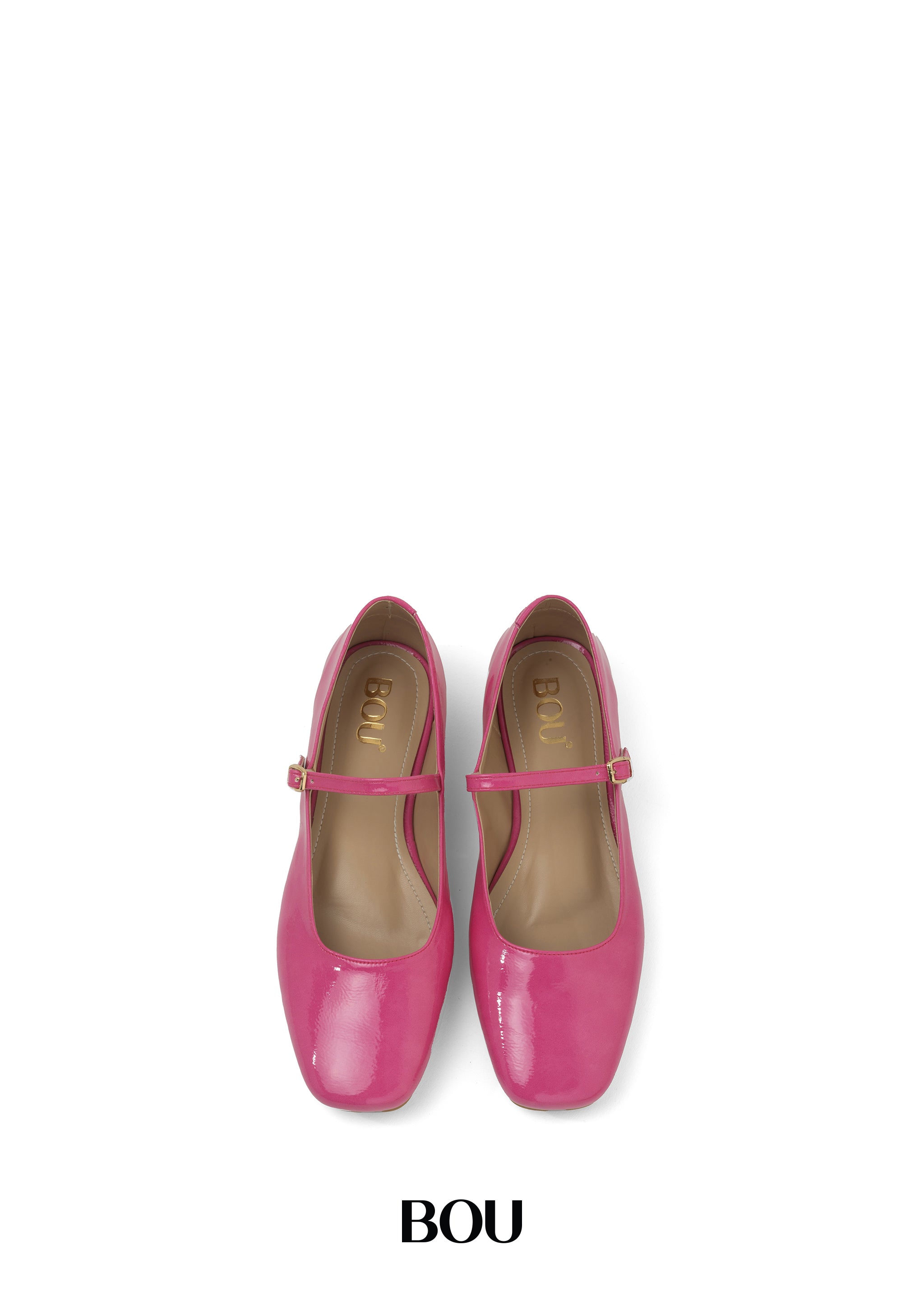 Mary-Jane Ballerina - Fuchsia Frenzy