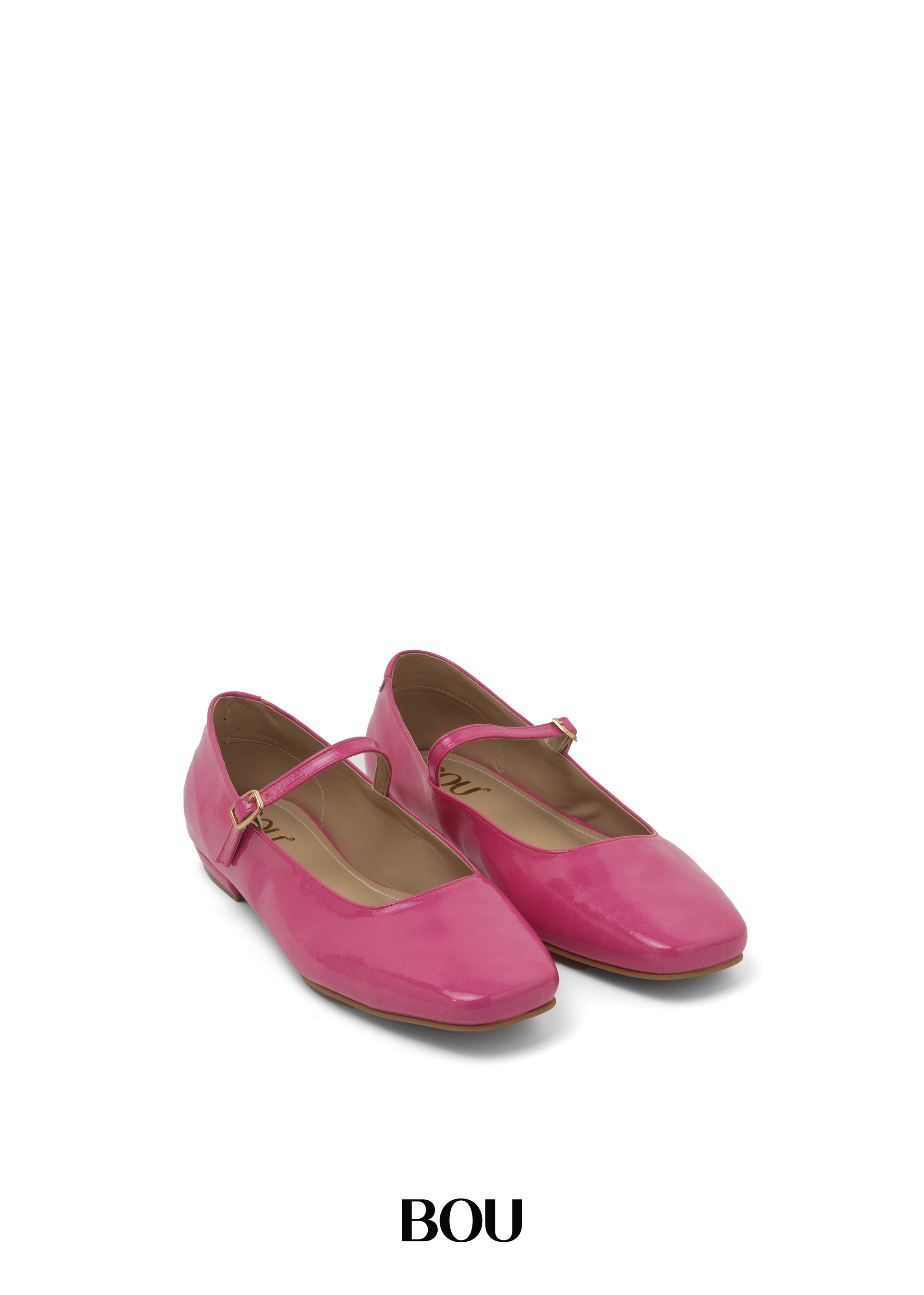 Mary-Jane Ballerina - Fuchsia Frenzy